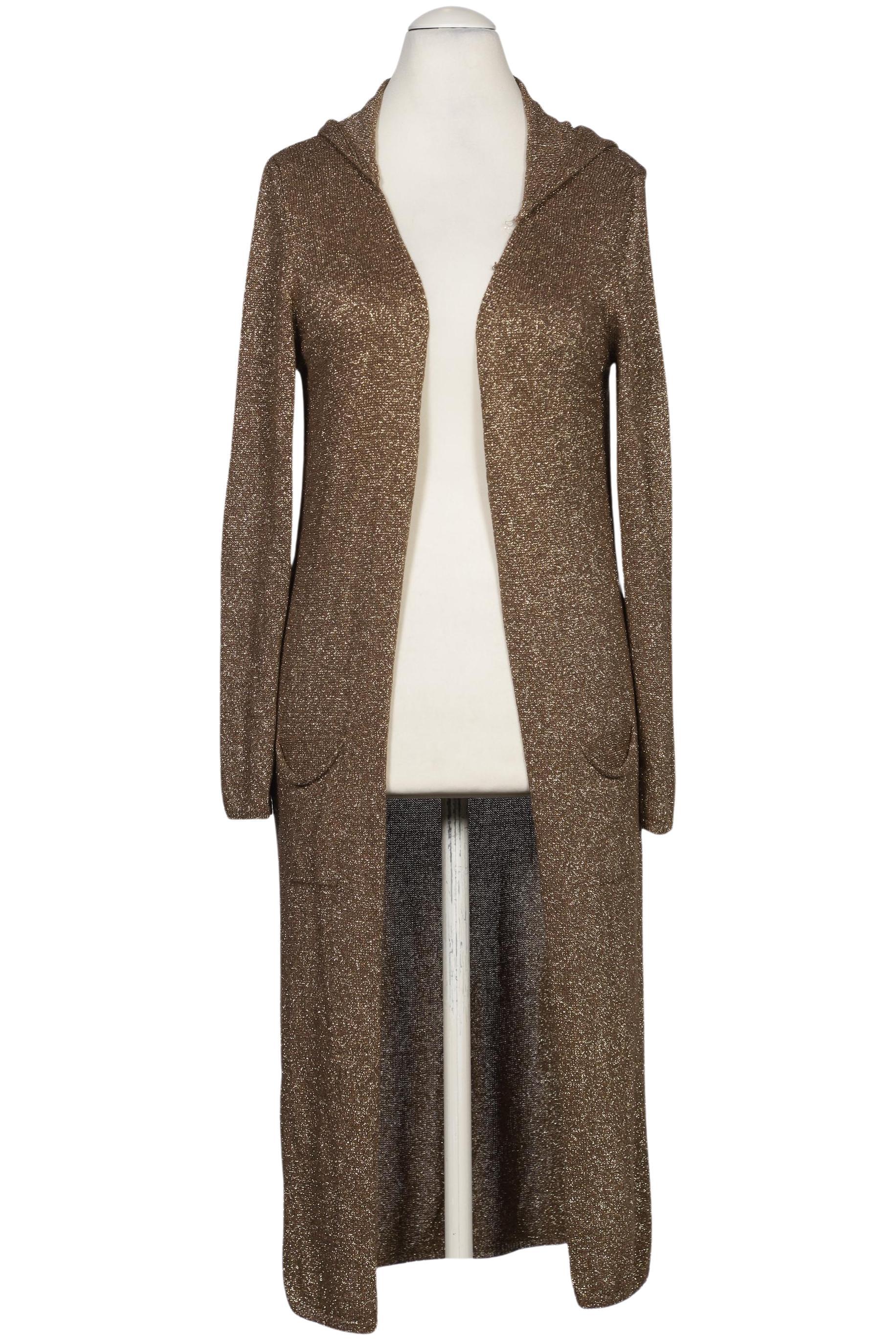 

LA FÉE Maraboutée Damen Strickjacke, gold, Gr. 36