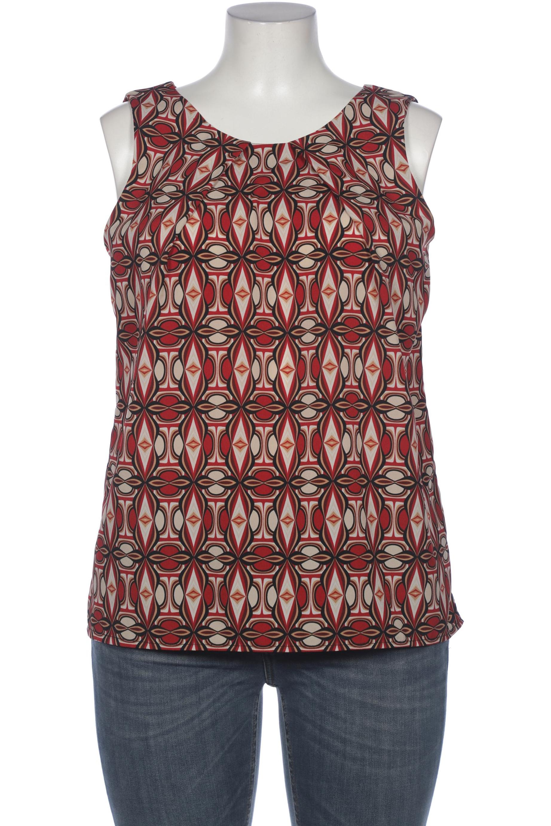 

LA FÉE Maraboutée Damen Bluse, rot, Gr. 44