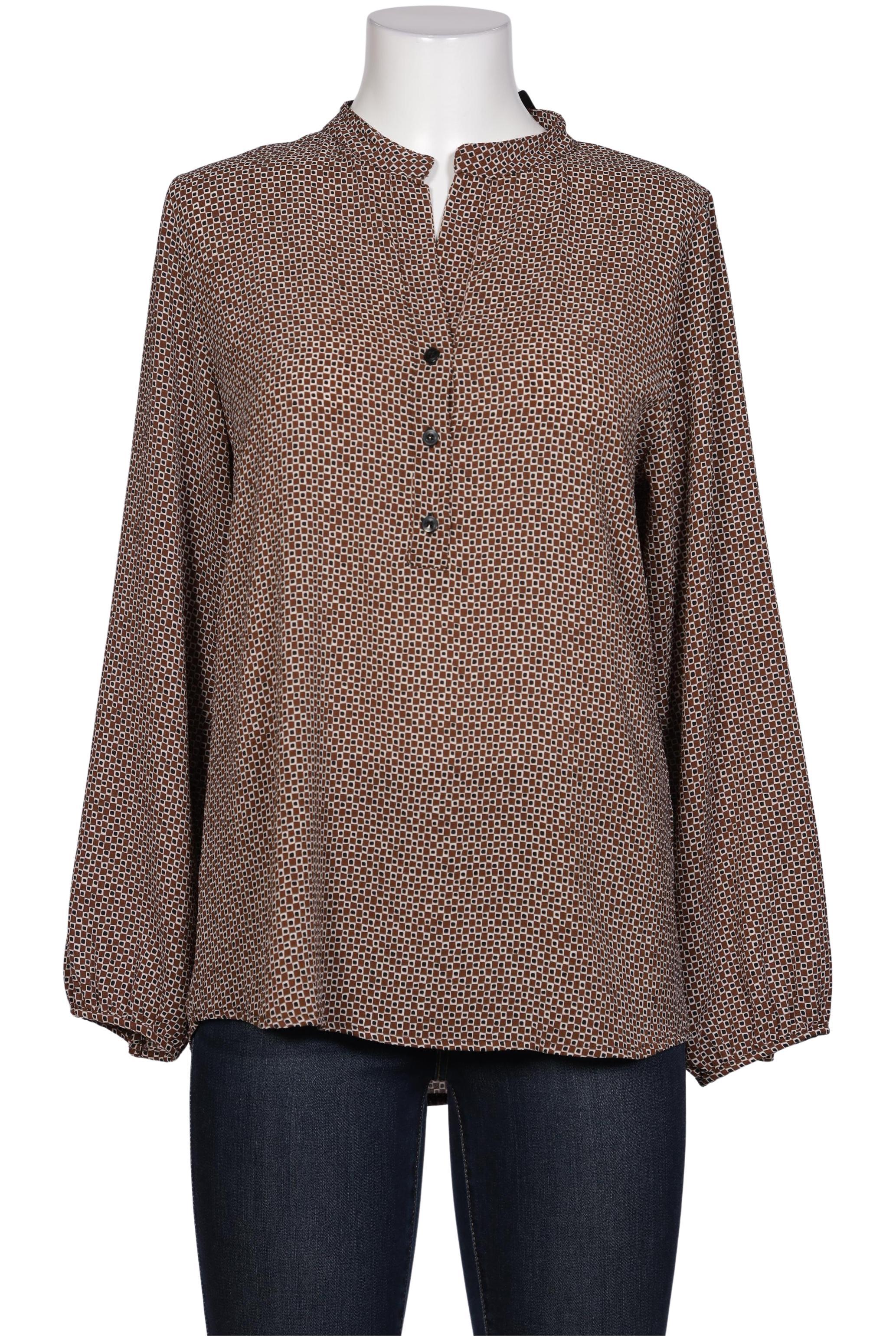 

LA FÉE Maraboutée Damen Bluse, braun, Gr. 42