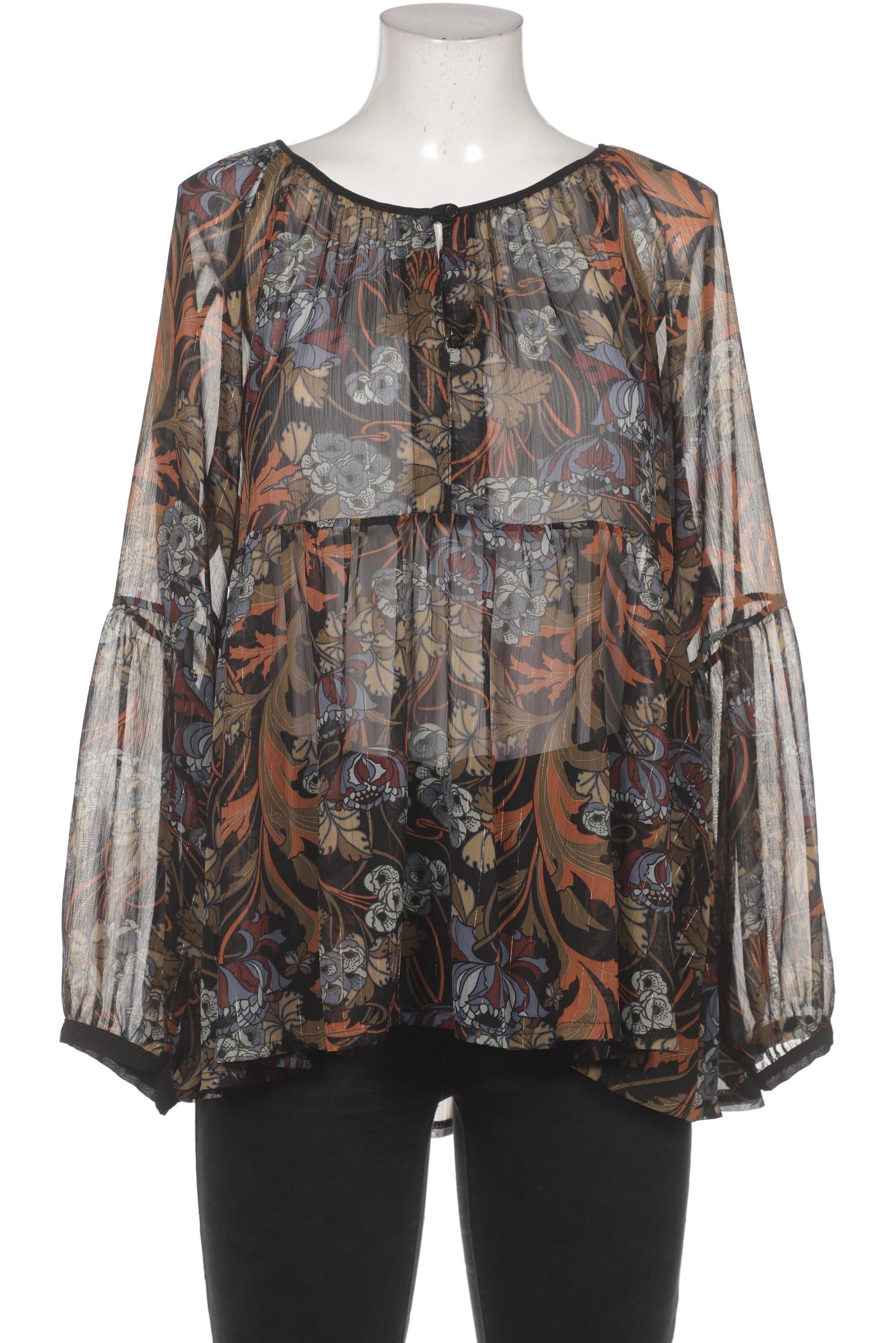 

LA FÉE Maraboutée Damen Bluse, schwarz, Gr. 44