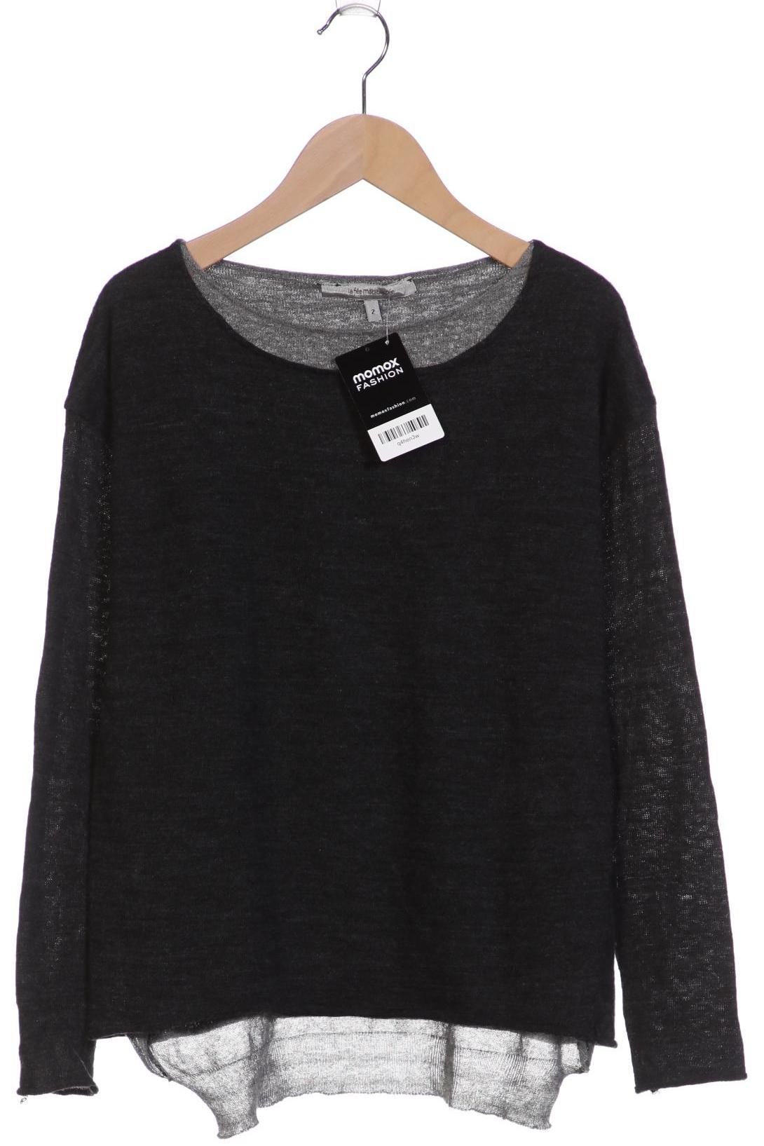 

LA FÉE Maraboutée Damen Pullover, schwarz, Gr. 38
