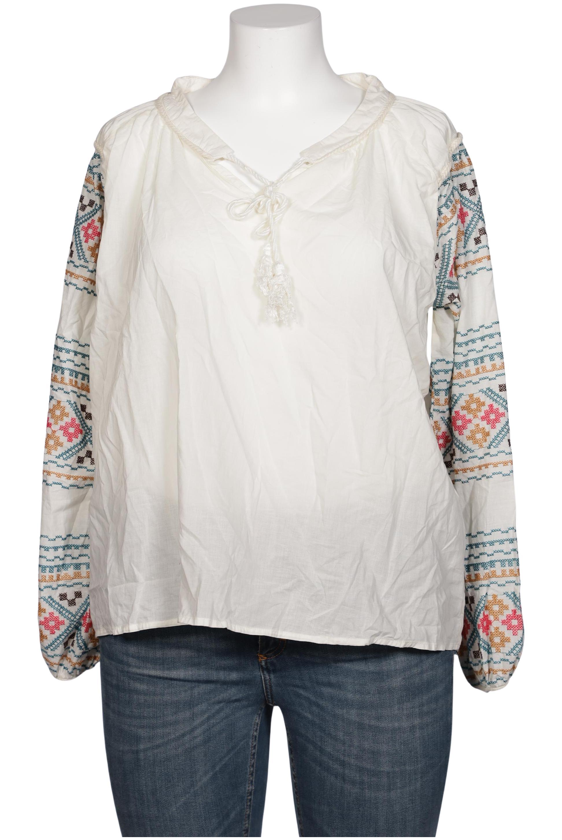 

LA FÉE Maraboutée Damen Bluse, cremeweiß, Gr. 44