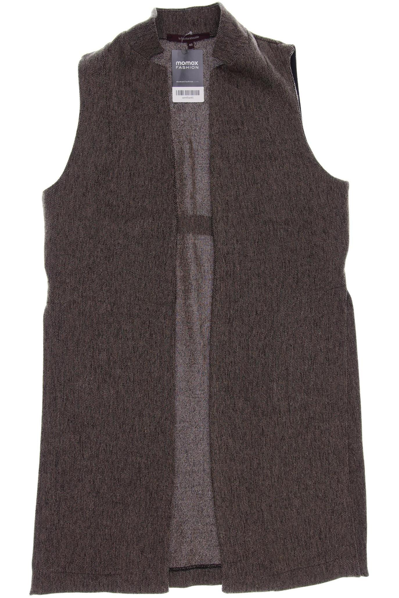 

LA FÉE Maraboutée Damen Weste, braun, Gr. 40