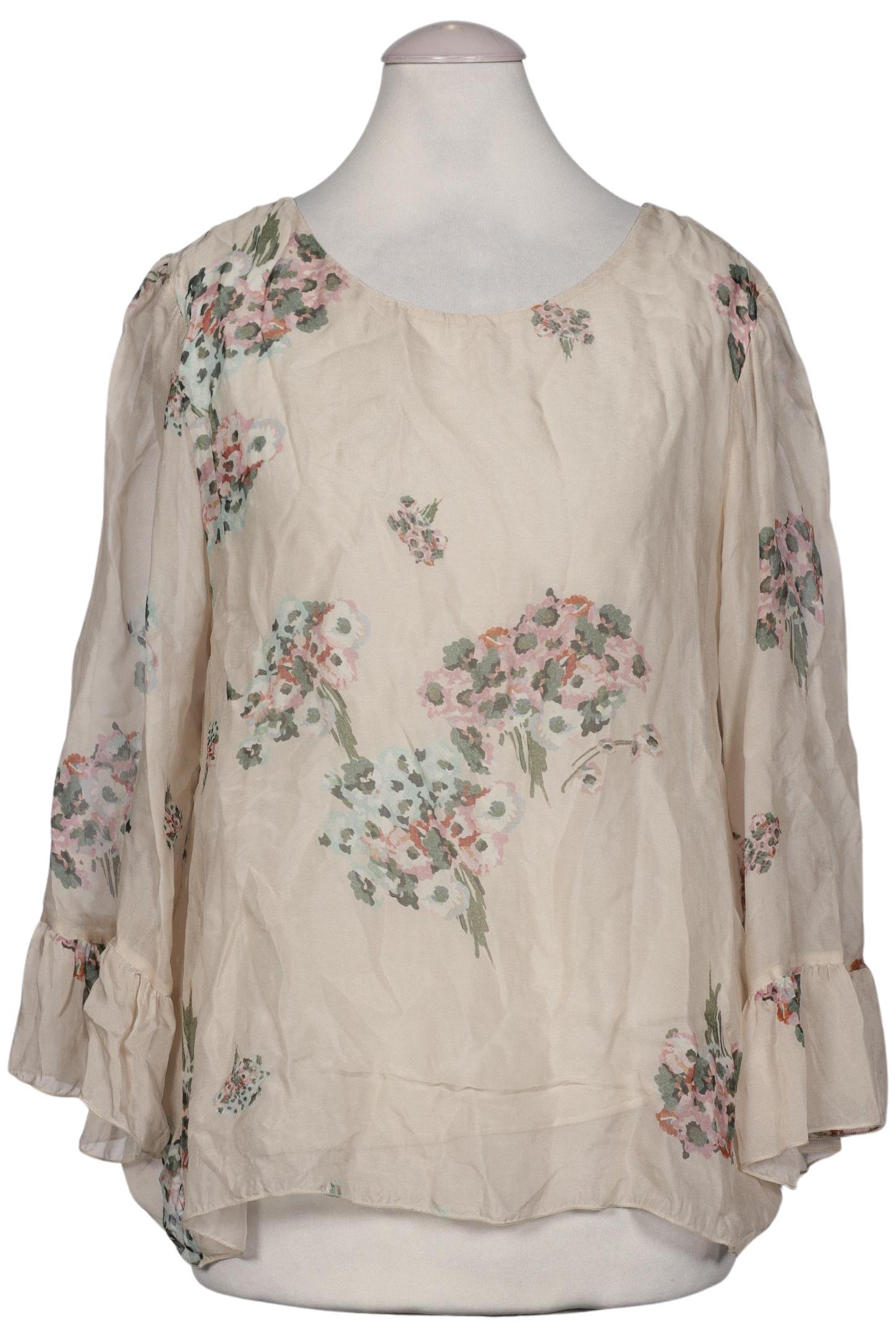 

LA FÉE Maraboutée Damen Bluse, beige, Gr. 38