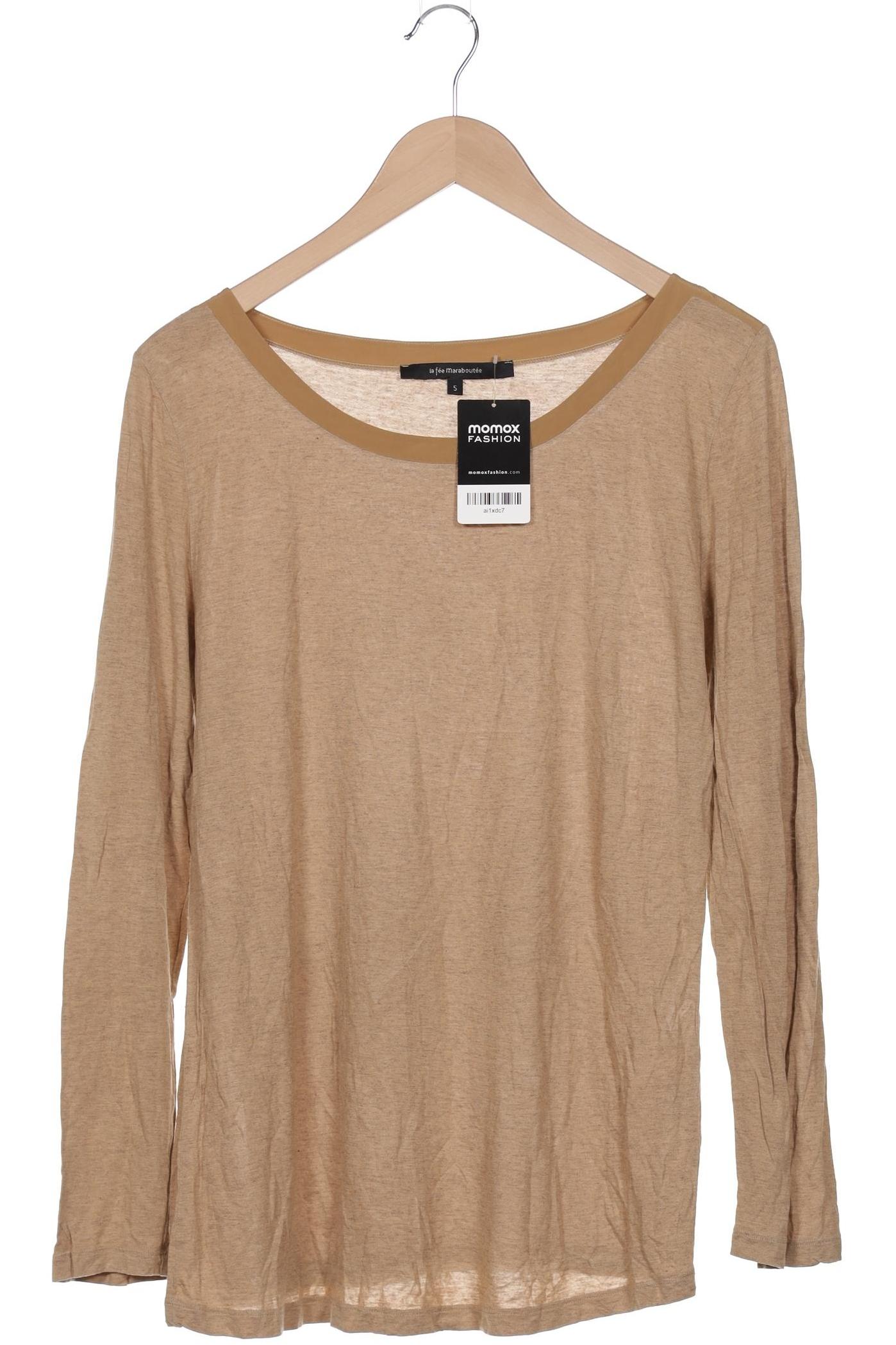 

LA FÉE Maraboutée Damen Langarmshirt, braun, Gr. 44