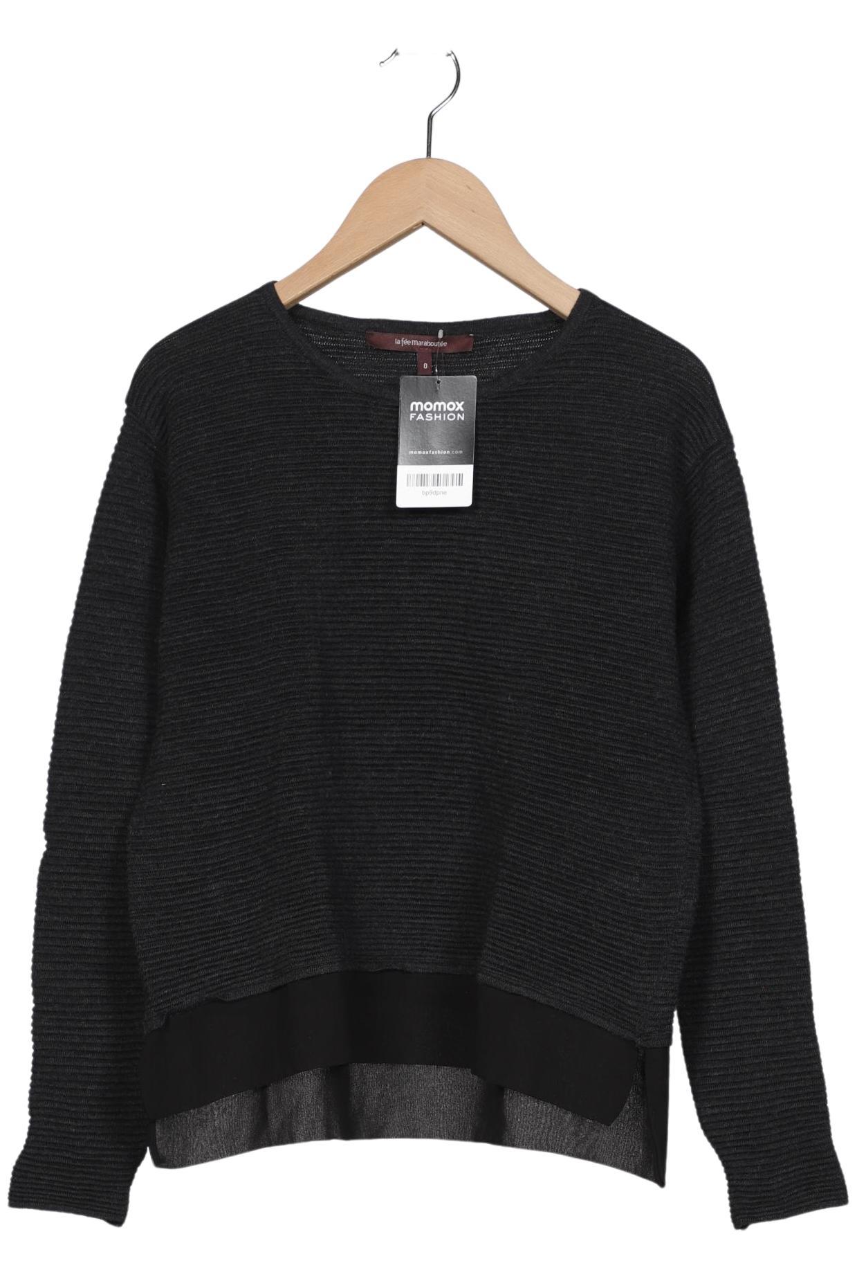 

LA FÉE Maraboutée Damen Pullover, schwarz, Gr. 38