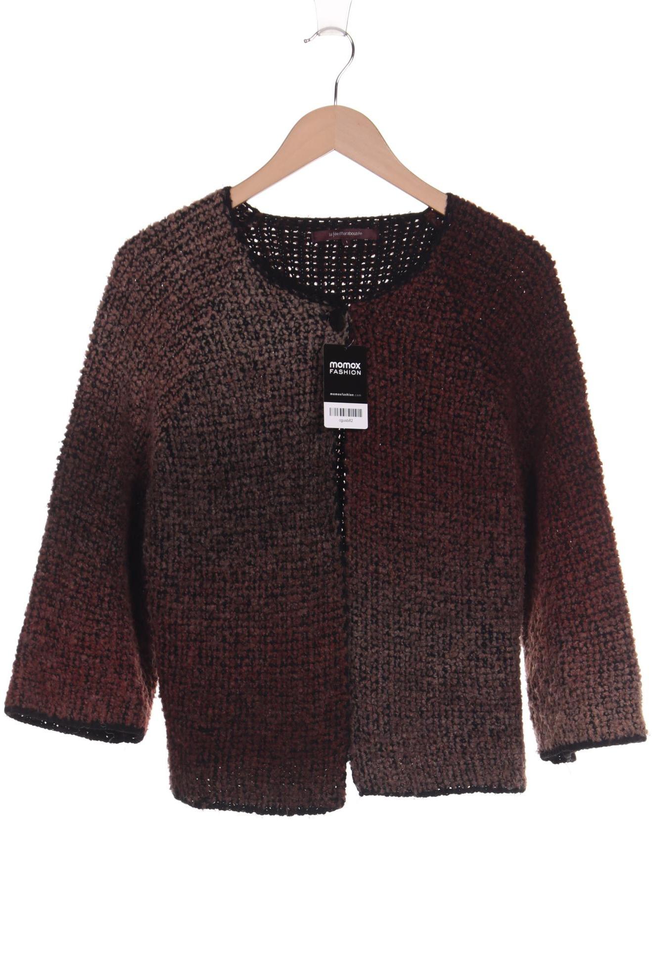 

LA FÉE Maraboutée Damen Strickjacke, braun, Gr. 42