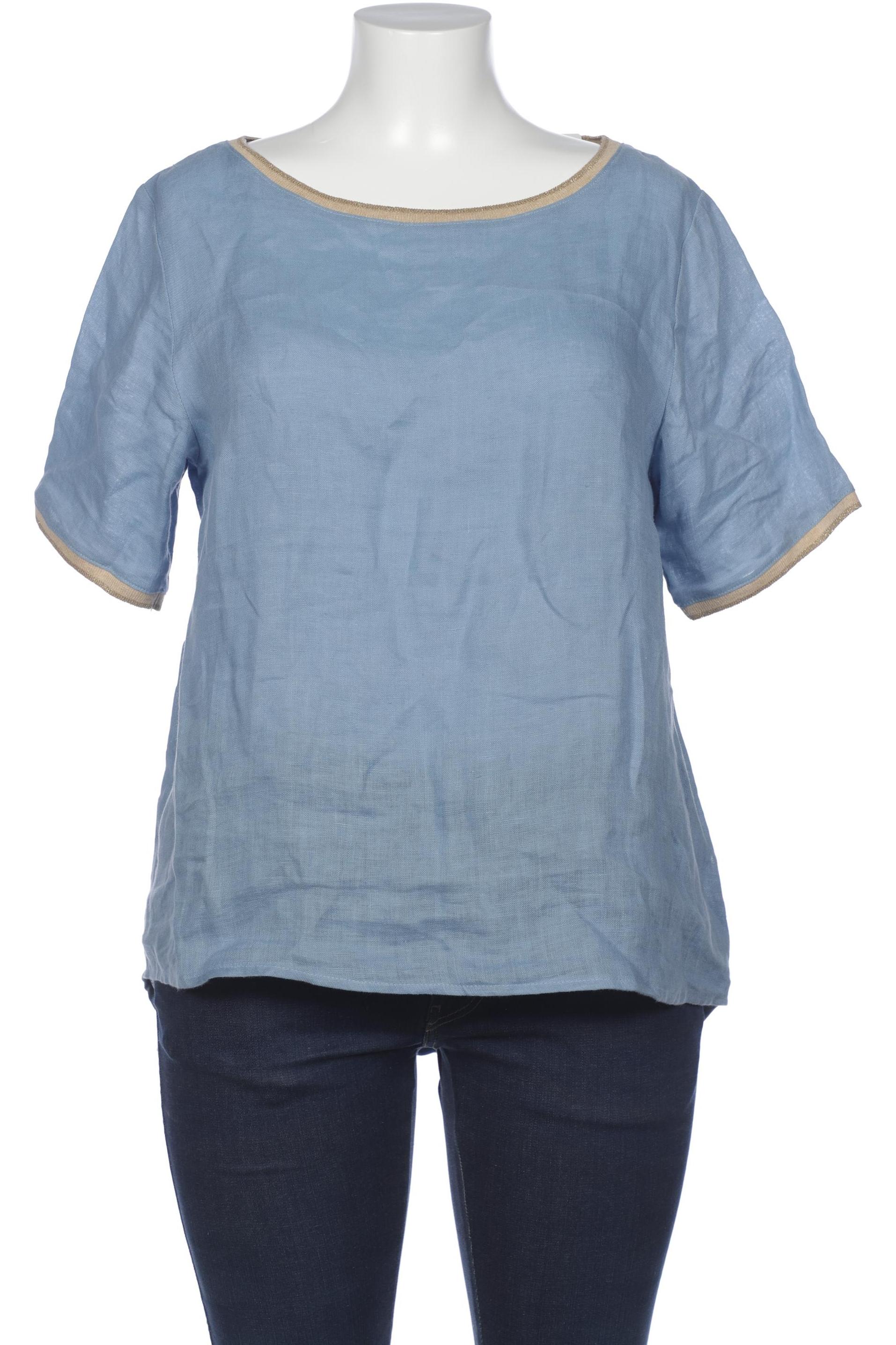 

LA FÉE Maraboutée Damen Bluse, blau, Gr. 46
