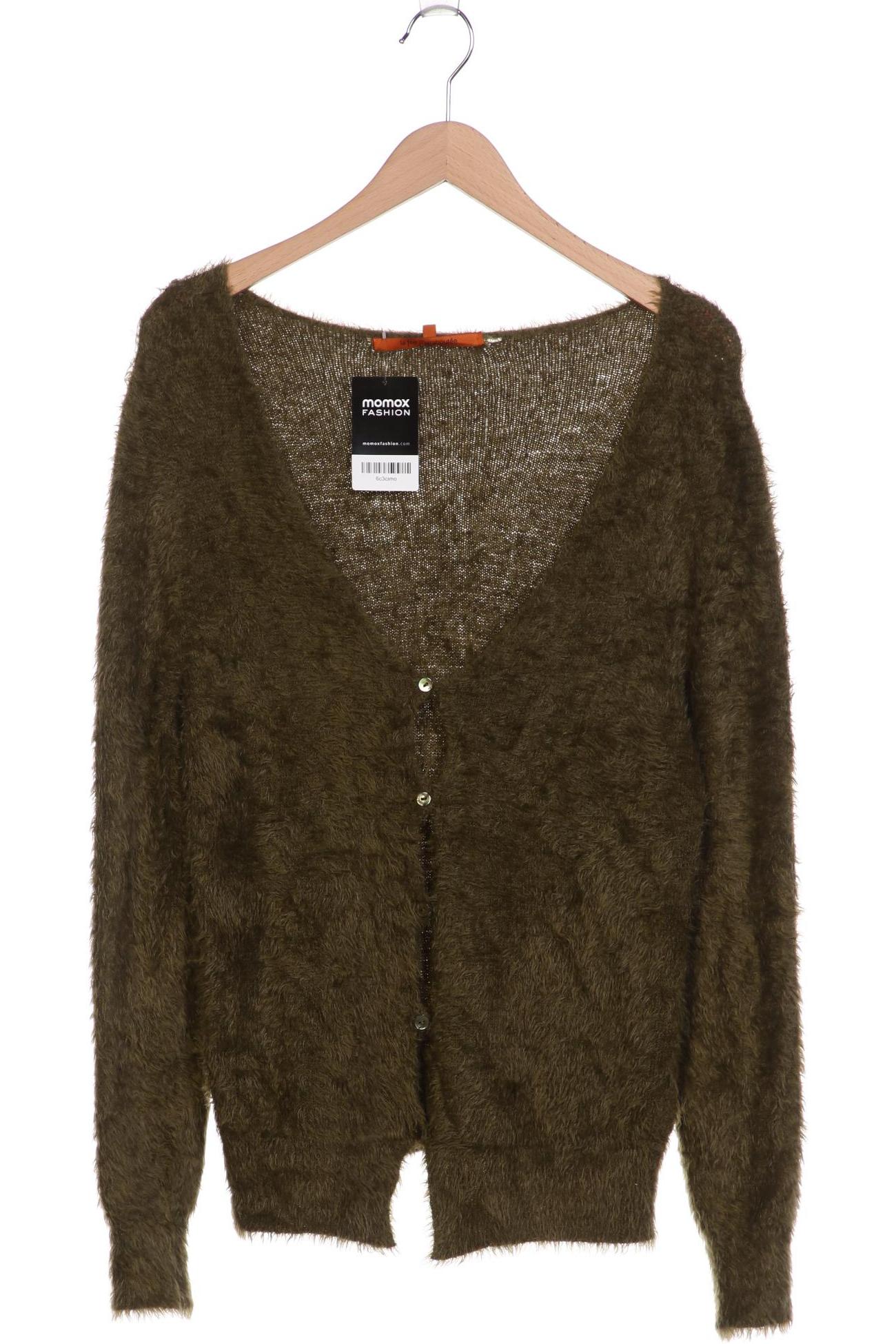 

LA FÉE Maraboutée Damen Strickjacke, grün, Gr. 38