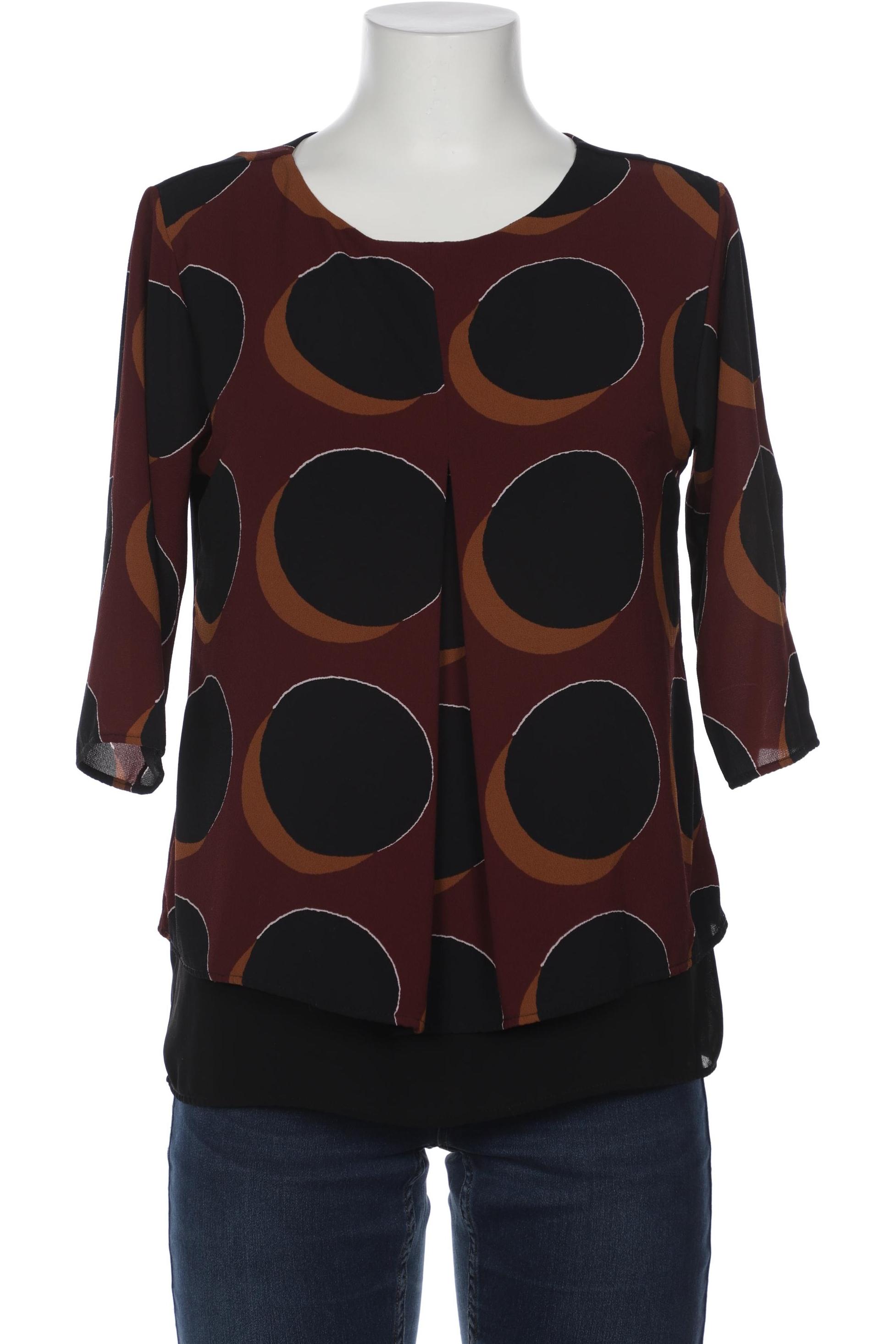 

LA FÉE Maraboutée Damen Bluse, schwarz, Gr. 40