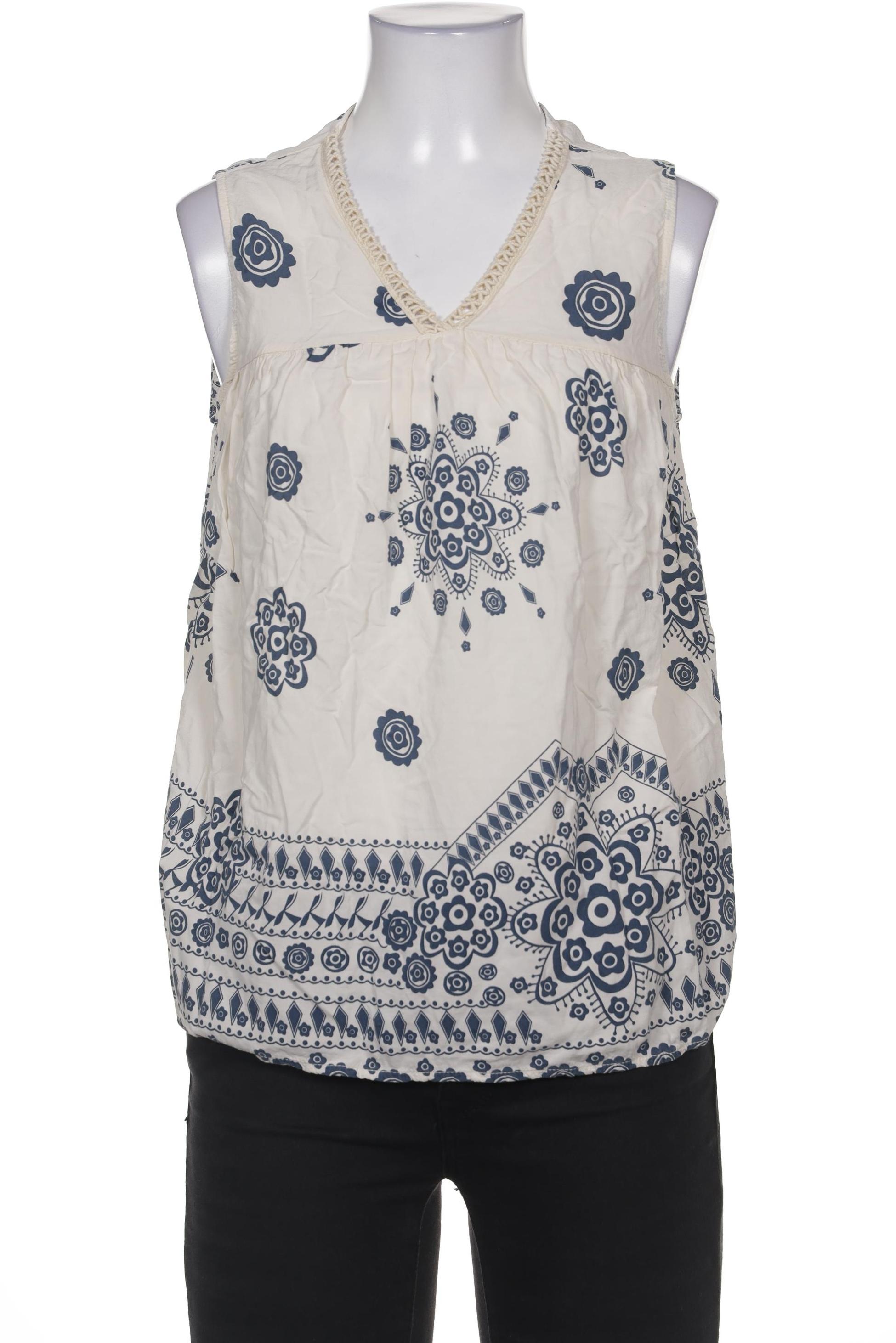 

LA FÉE Maraboutée Damen Bluse, weiß, Gr. 36