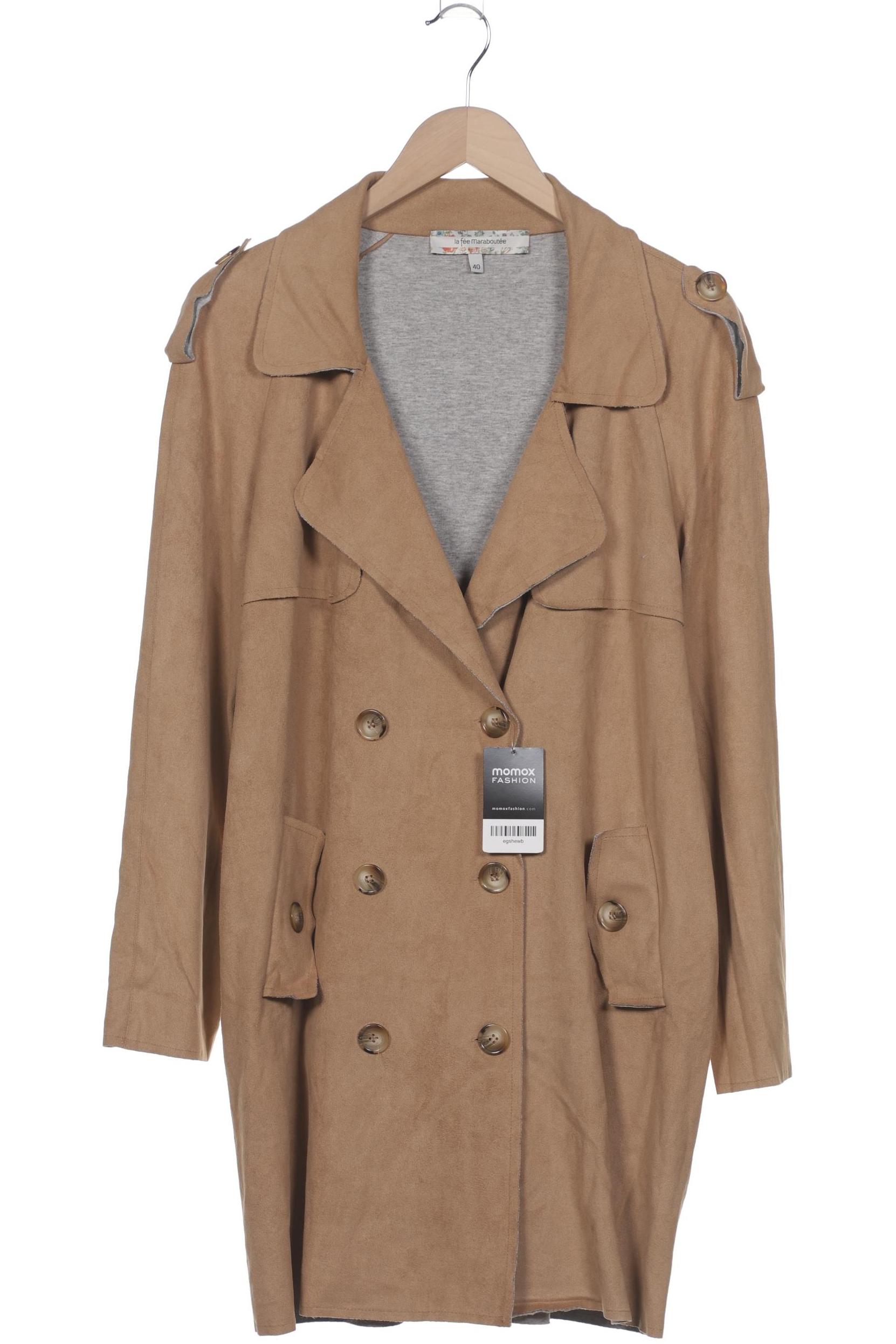 

LA FÉE Maraboutée Damen Mantel, beige, Gr. 40