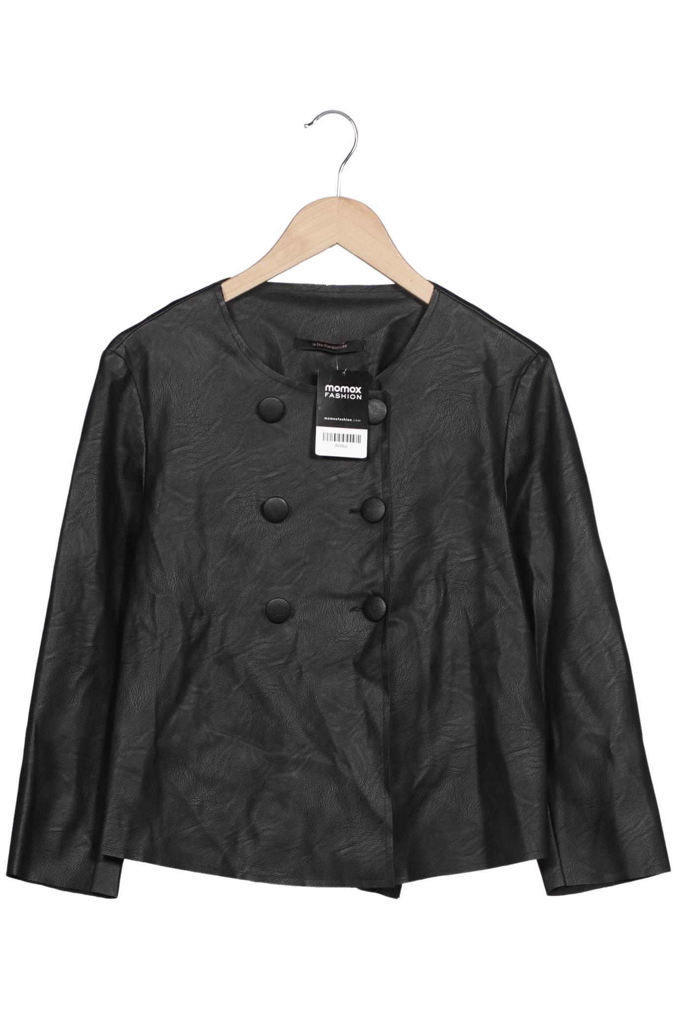 

LA FÉE Maraboutée Damen Jacke, schwarz, Gr. 42
