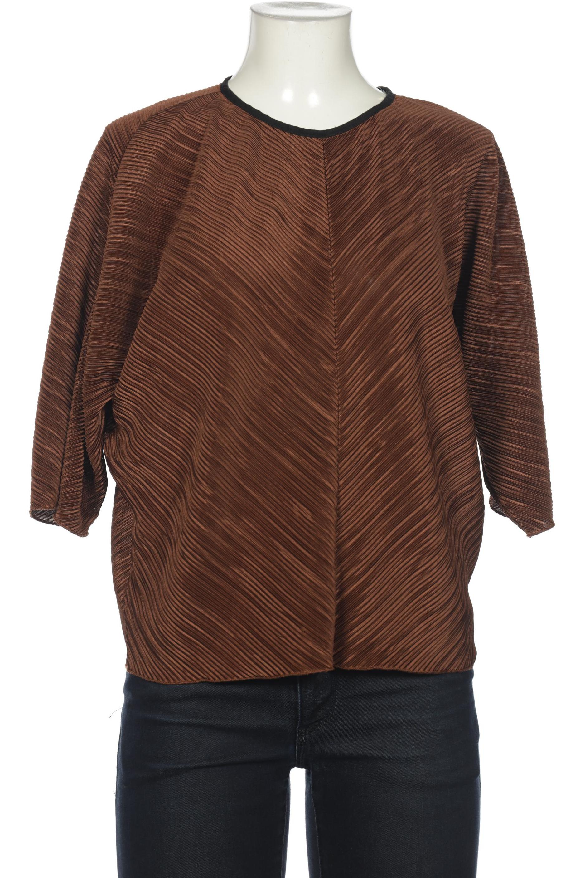 

LA FÉE Maraboutée Damen Bluse, braun, Gr. 40