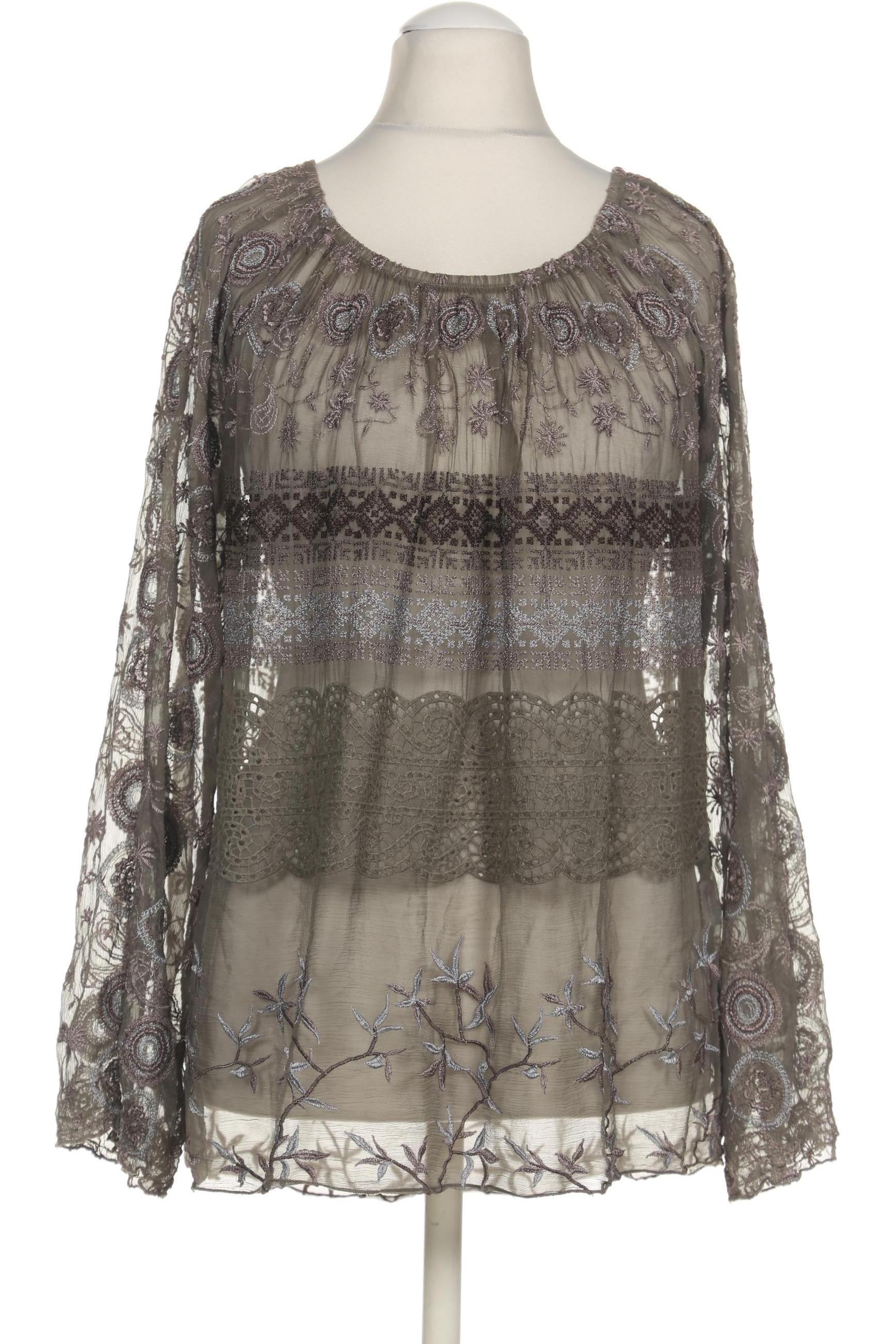 

LA FÉE Maraboutée Damen Bluse, grün, Gr. 40