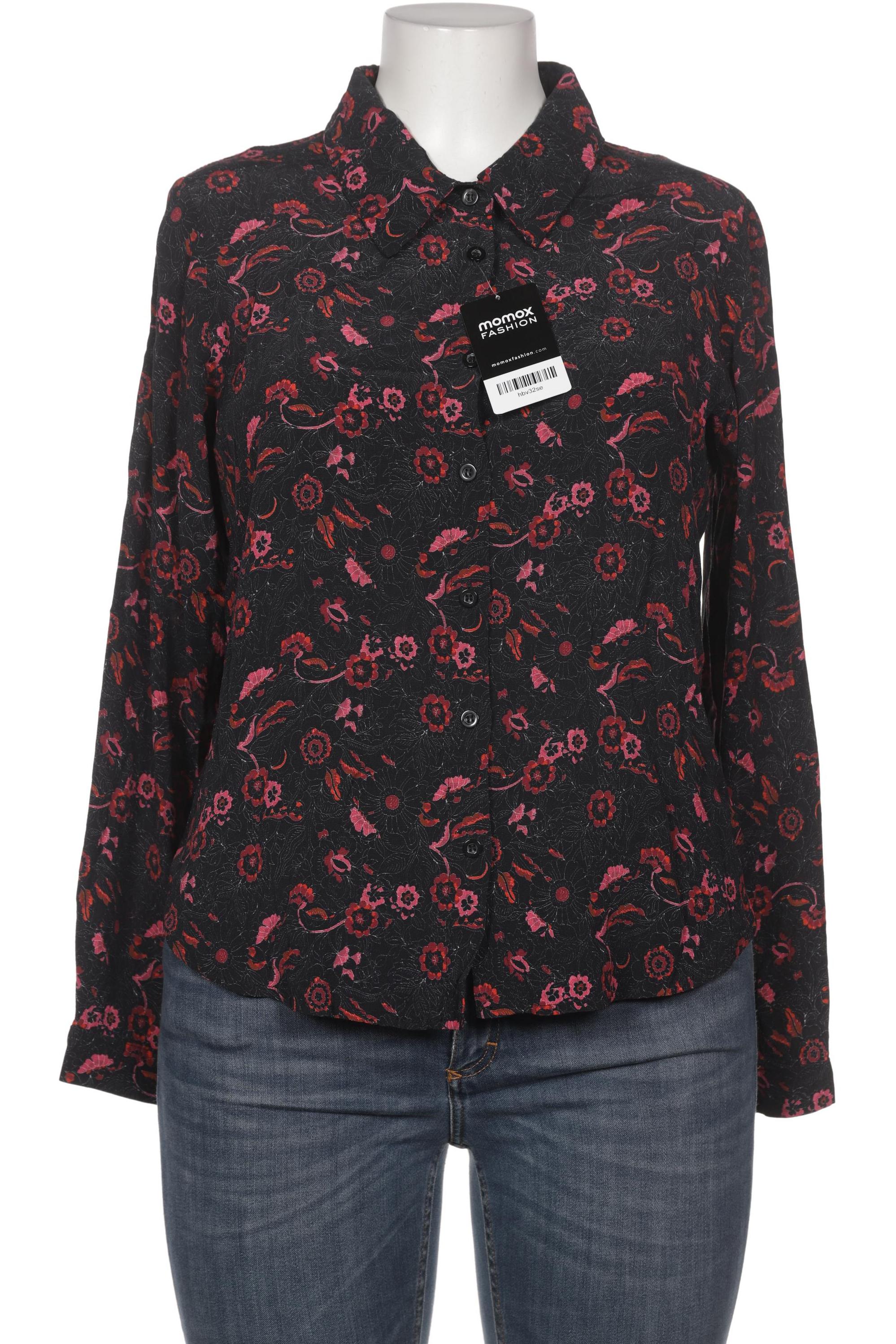 

LA FÉE Maraboutée Damen Bluse, schwarz, Gr. 42