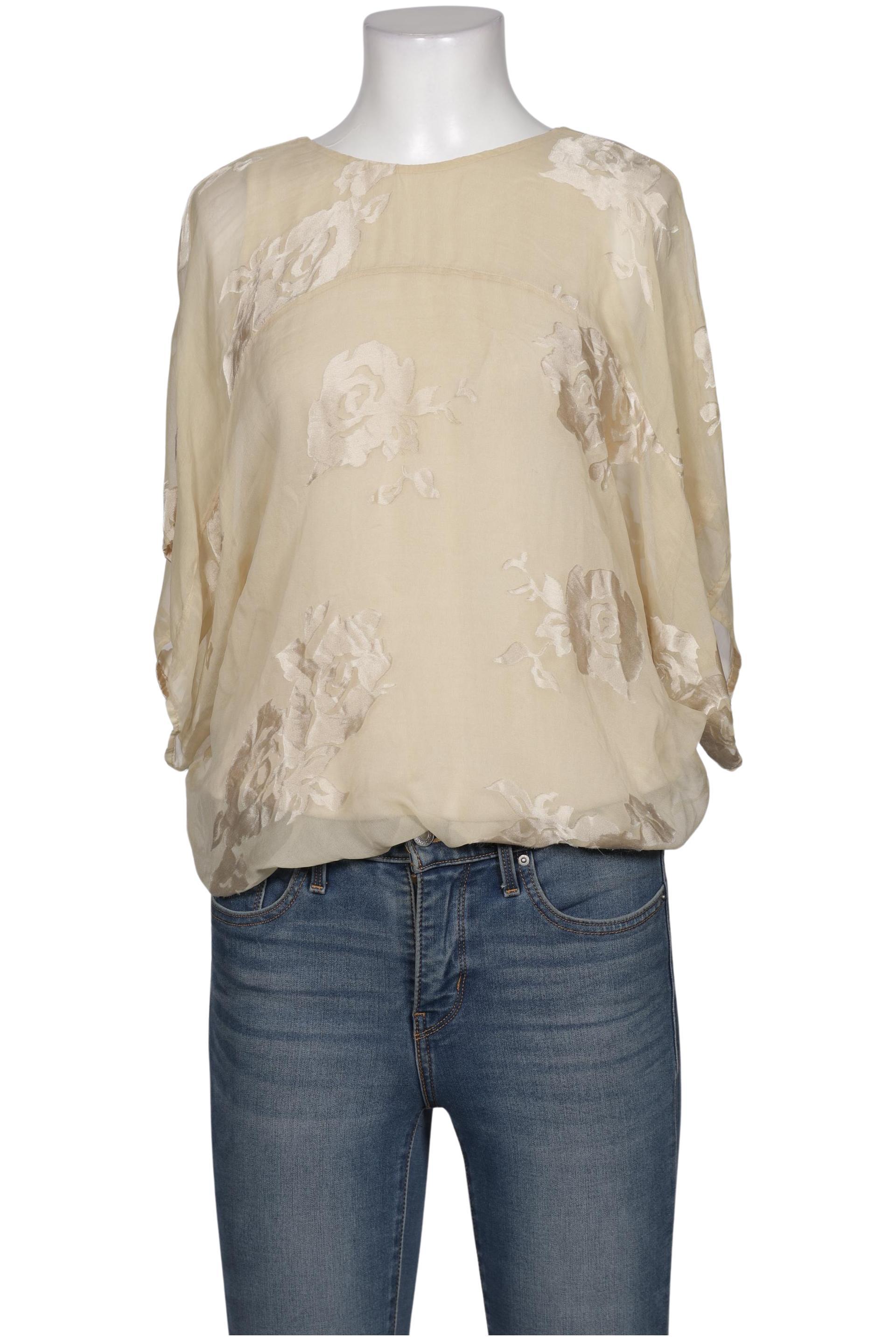 

LA FÉE Maraboutée Damen Bluse, beige, Gr. 38