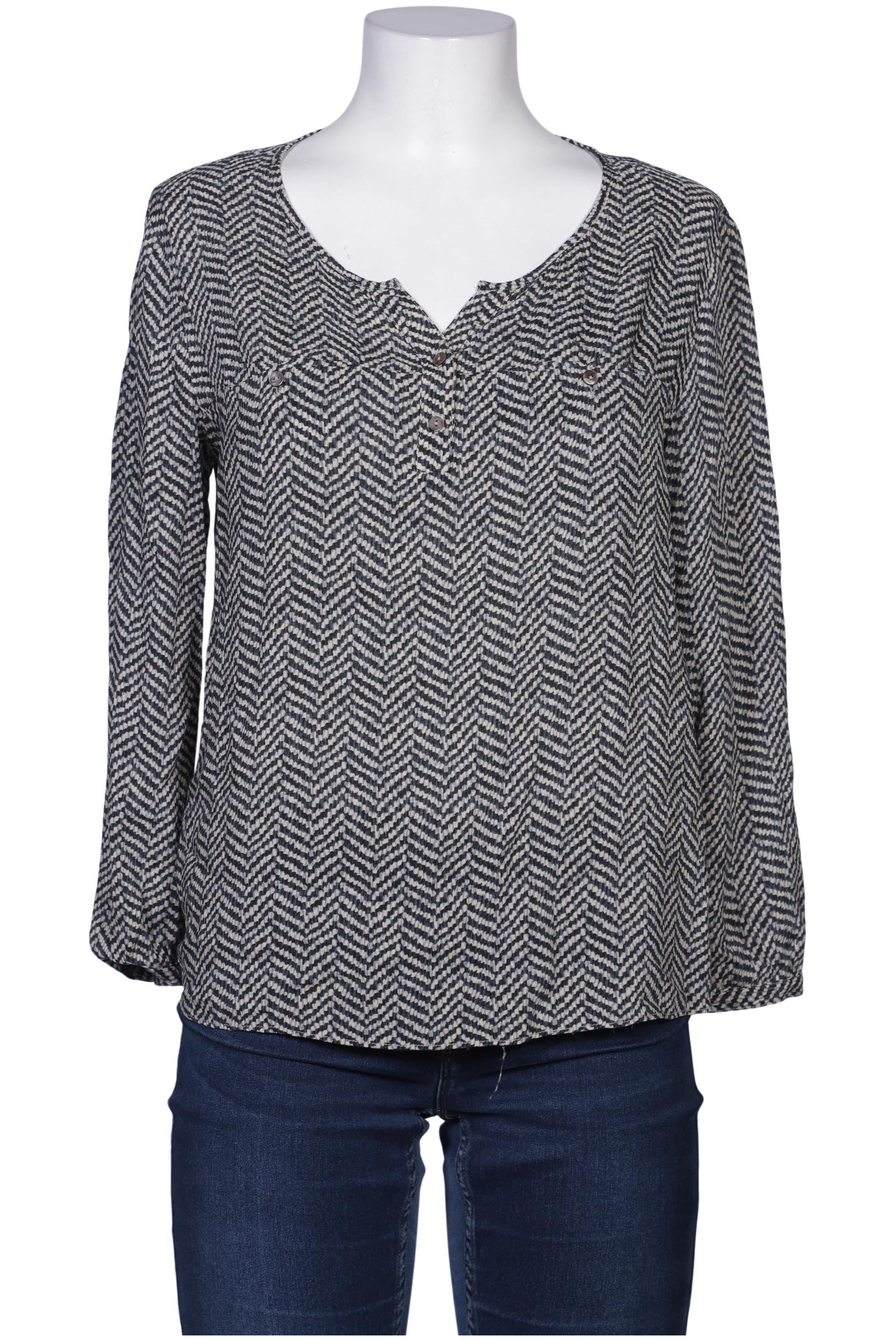 

LA FÉE Maraboutée Damen Bluse, marineblau, Gr. 38