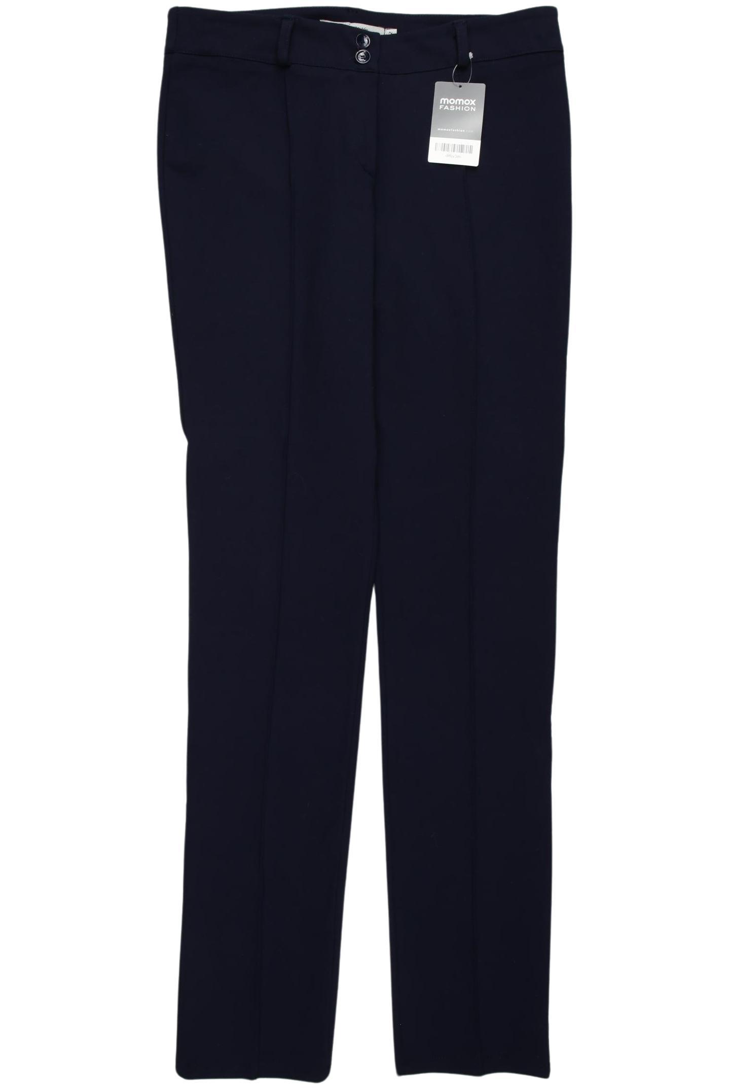 Thumbnail - LA FÉE Maraboutée Damen Stoffhose, marineblau, Gr. 42