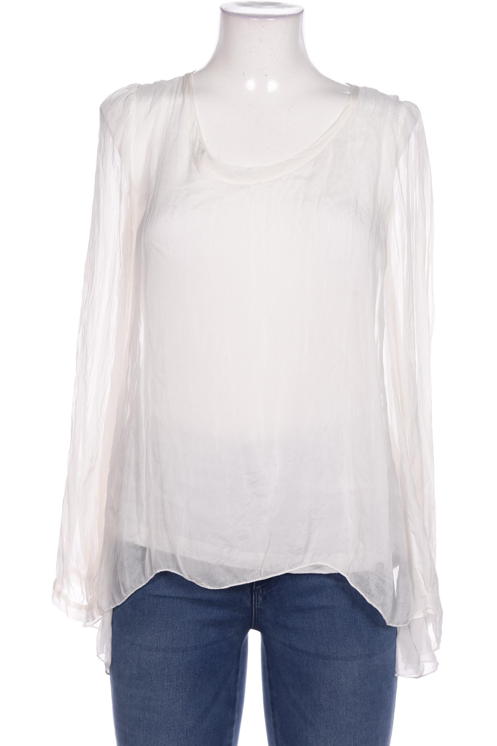 

LA FÉE Maraboutée Damen Bluse, weiß, Gr. 40