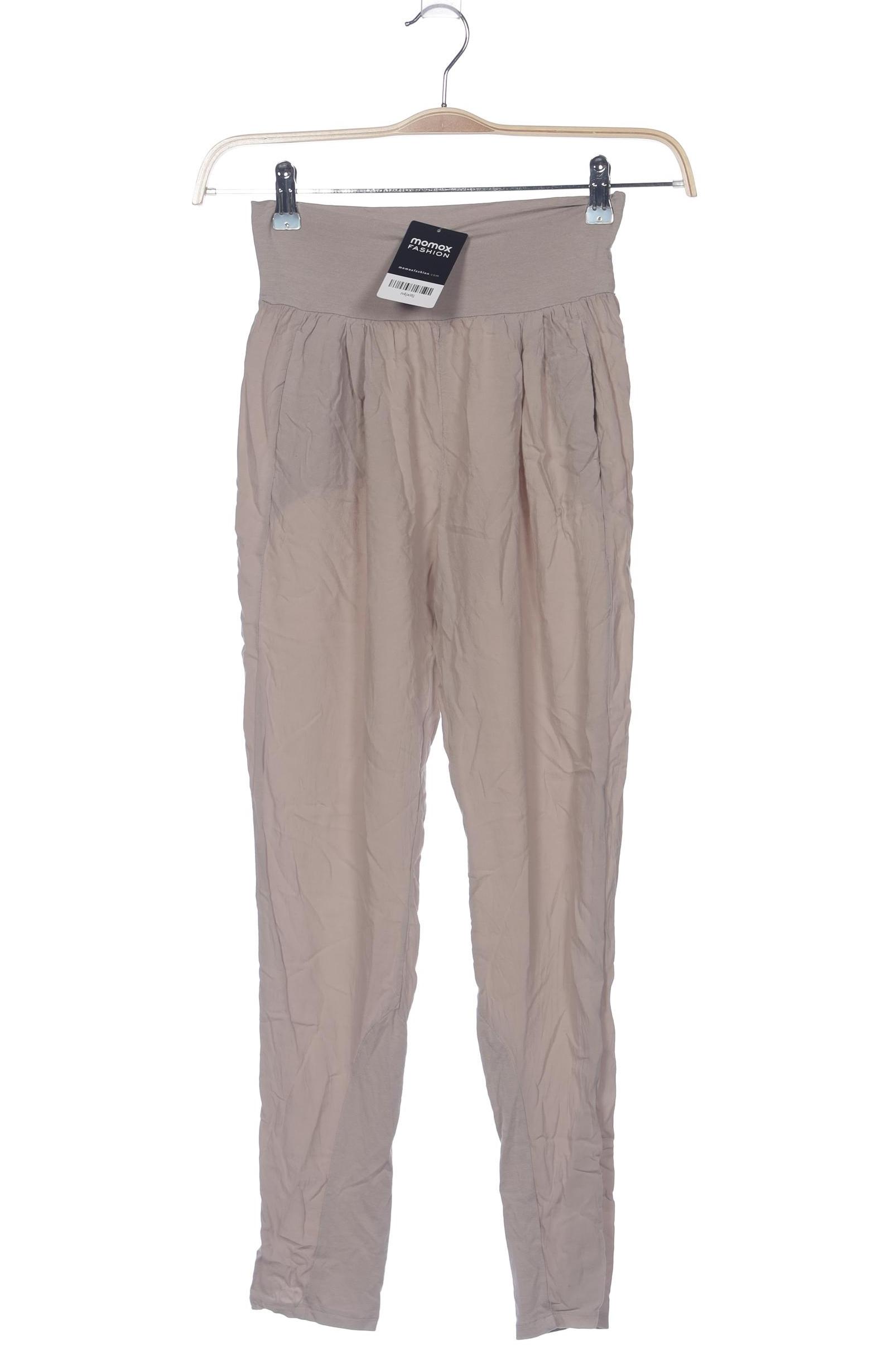 Thumbnail - LA FÉE Maraboutée Damen Stoffhose, beige, Gr. 38