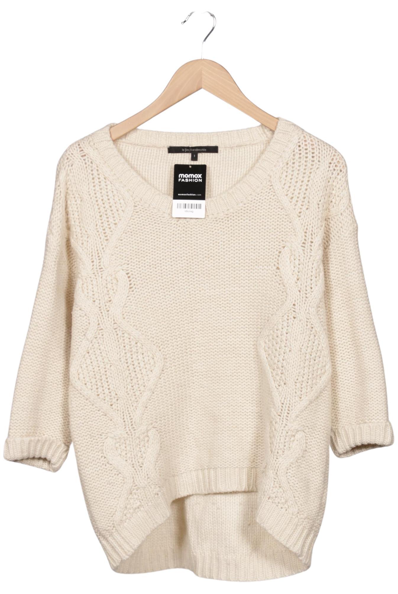 

LA FÉE Maraboutée Damen Pullover, cremeweiß, Gr. 34