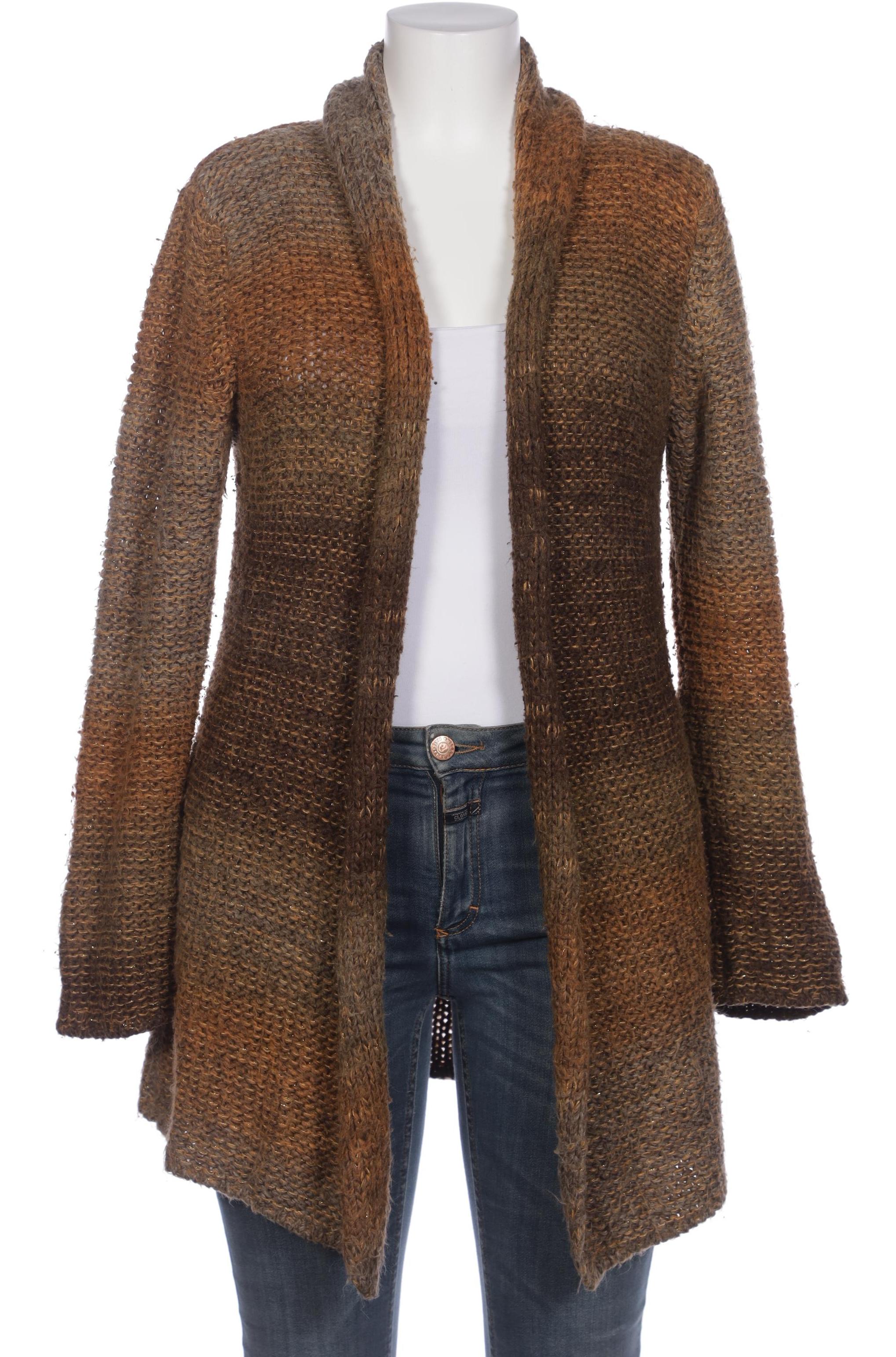 

LA FÉE Maraboutée Damen Strickjacke, braun, Gr. 44