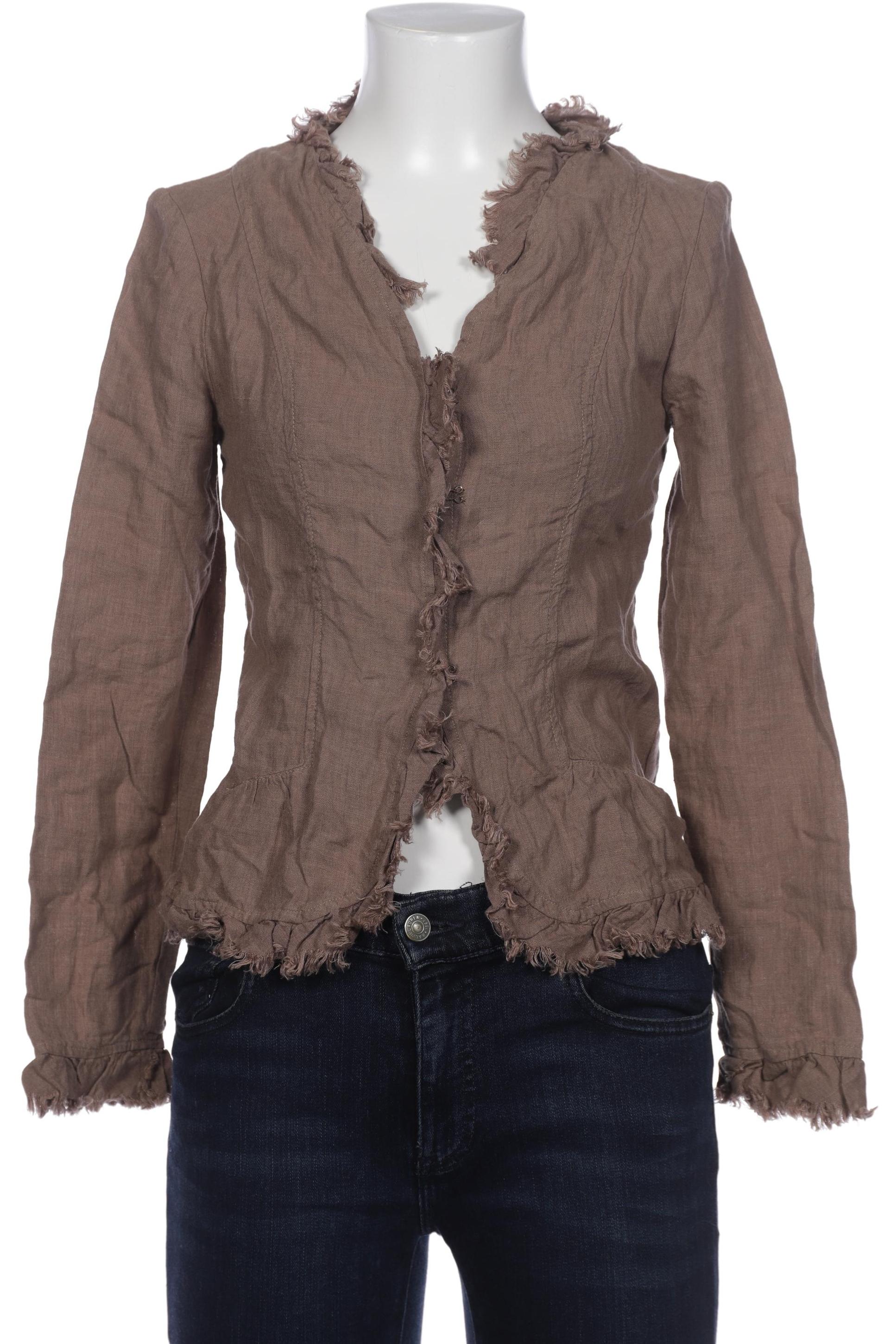 

LA FÉE Maraboutée Damen Bluse, braun, Gr. 38