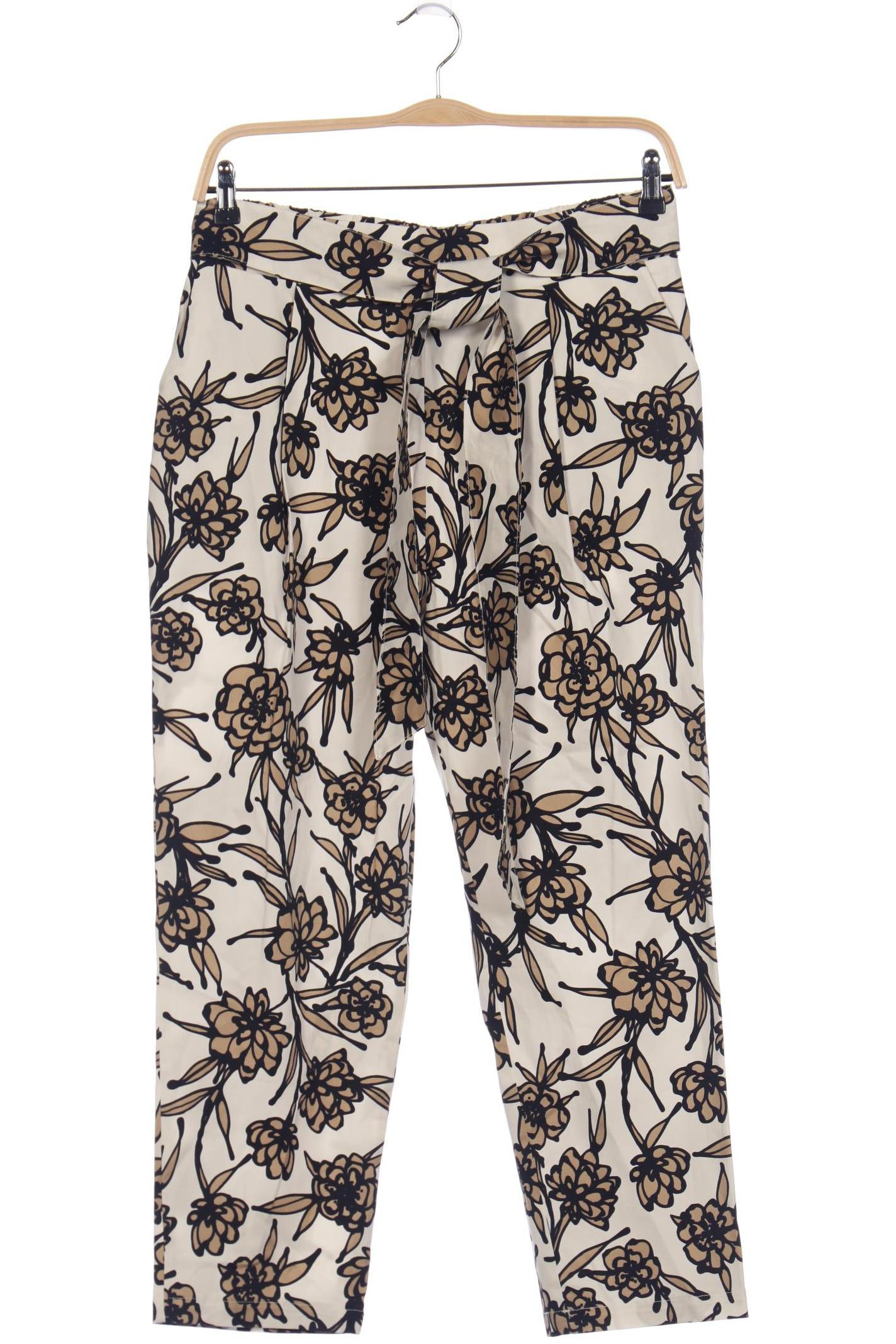 

LA FÉE MARABOUTÉE Damen Stoffhose, cremeweiß
