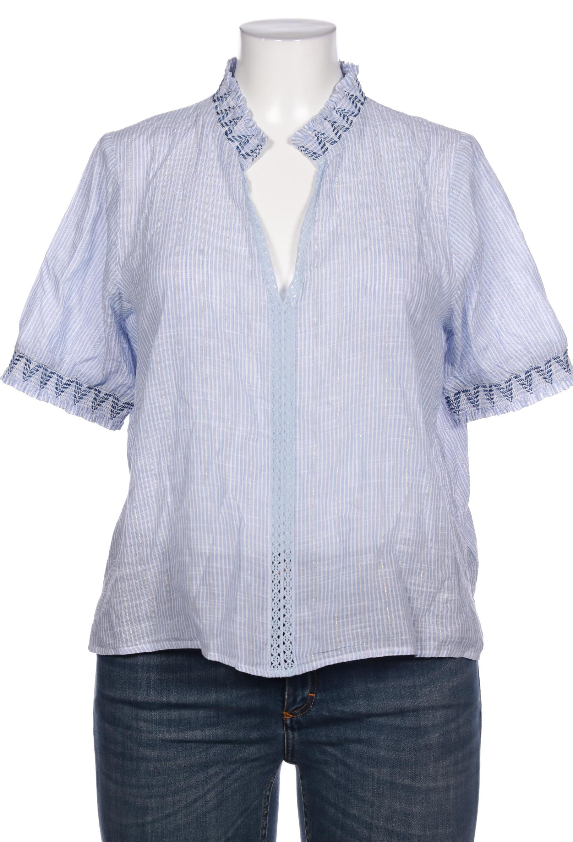 

LA FÉE MARABOUTÉE Damen Bluse, hellblau