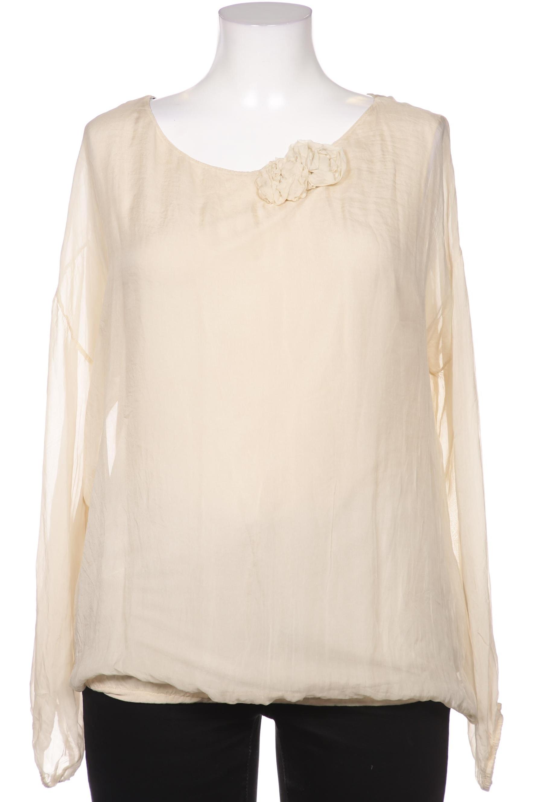 

LA FÉE Maraboutée Damen Bluse, beige, Gr. 46