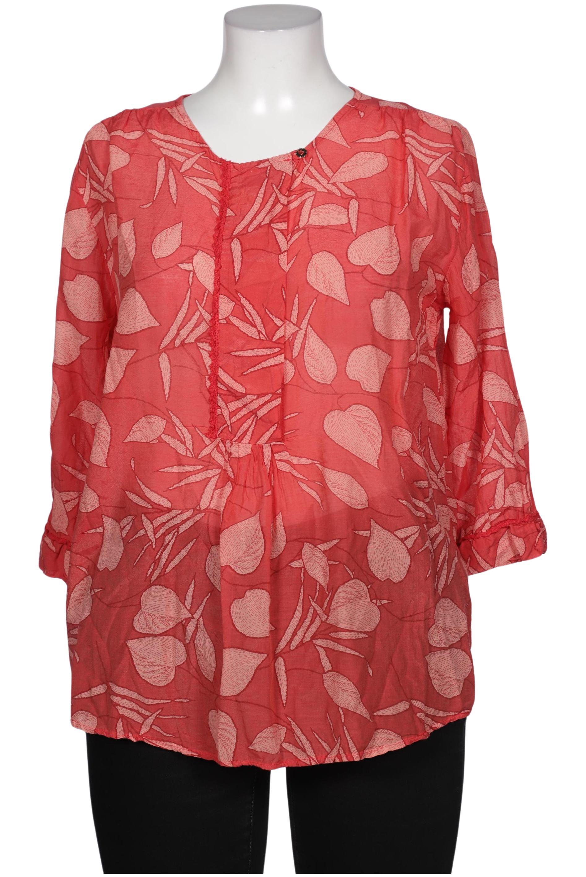 

LA FÉE Maraboutée Damen Bluse, rot, Gr. 44