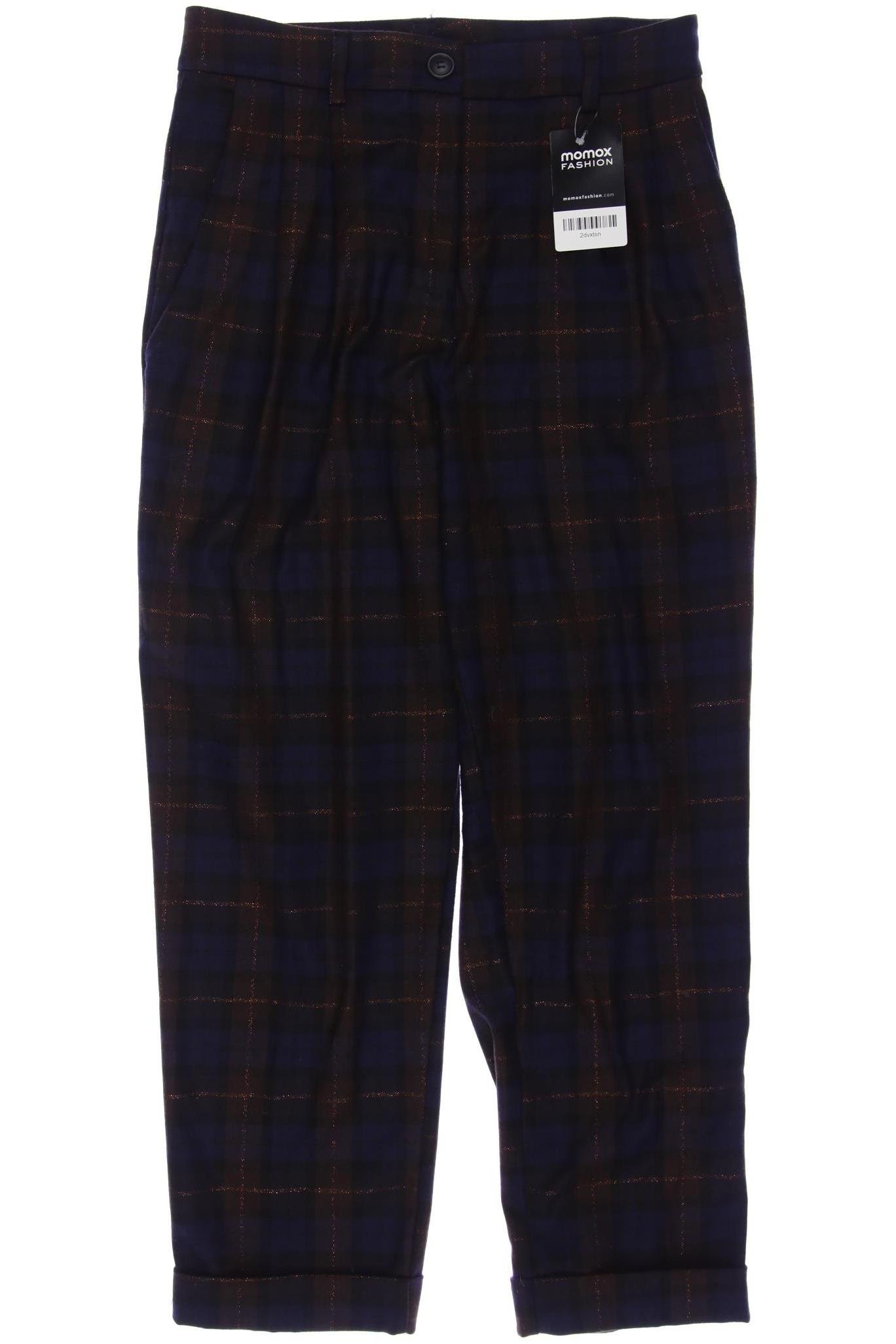 Thumbnail - LA FÉE Maraboutée Damen Stoffhose, marineblau, Gr. 38
