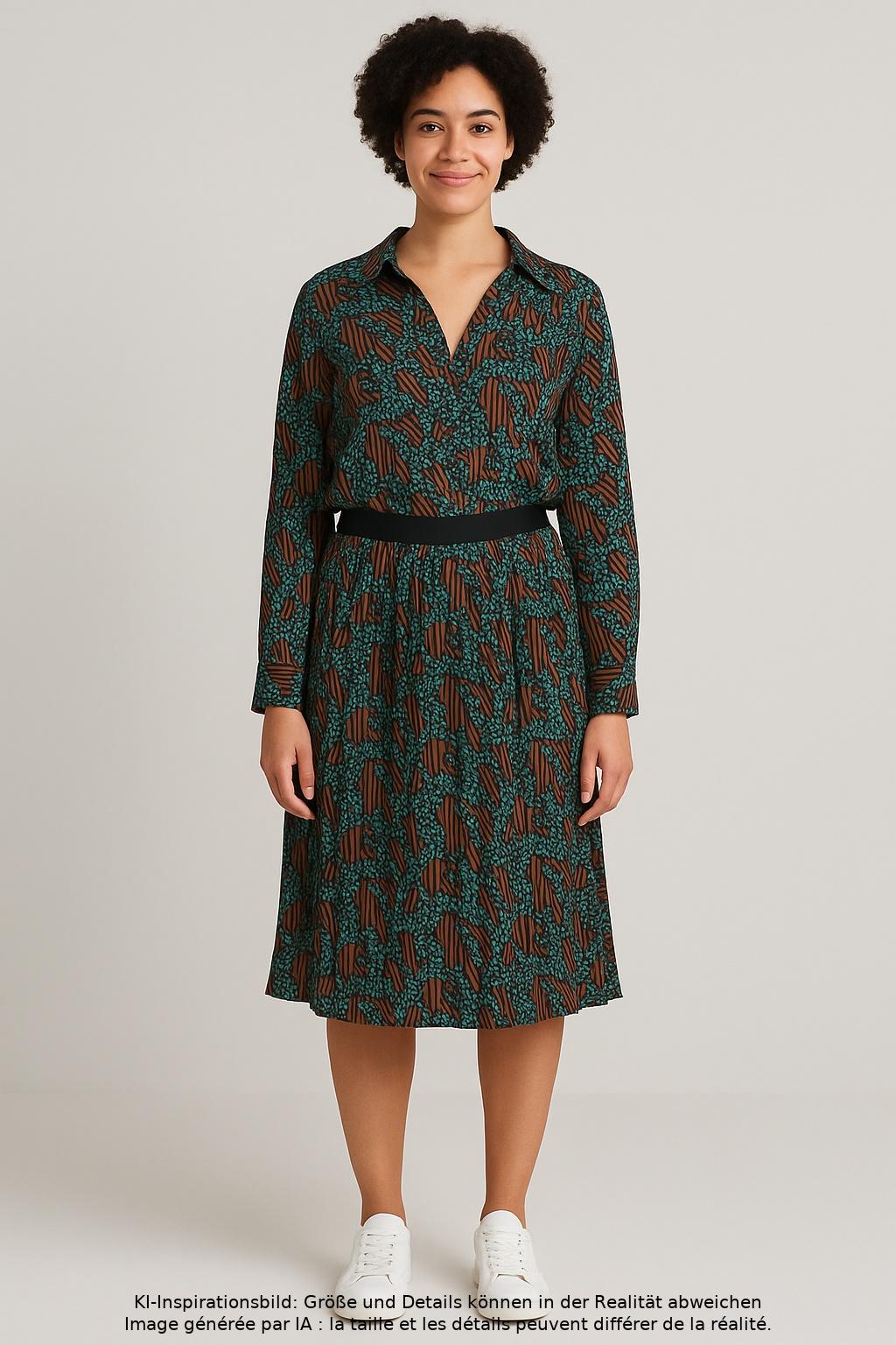 

LA FÉE Maraboutée Damen Kleid, mehrfarbig, Gr. 38