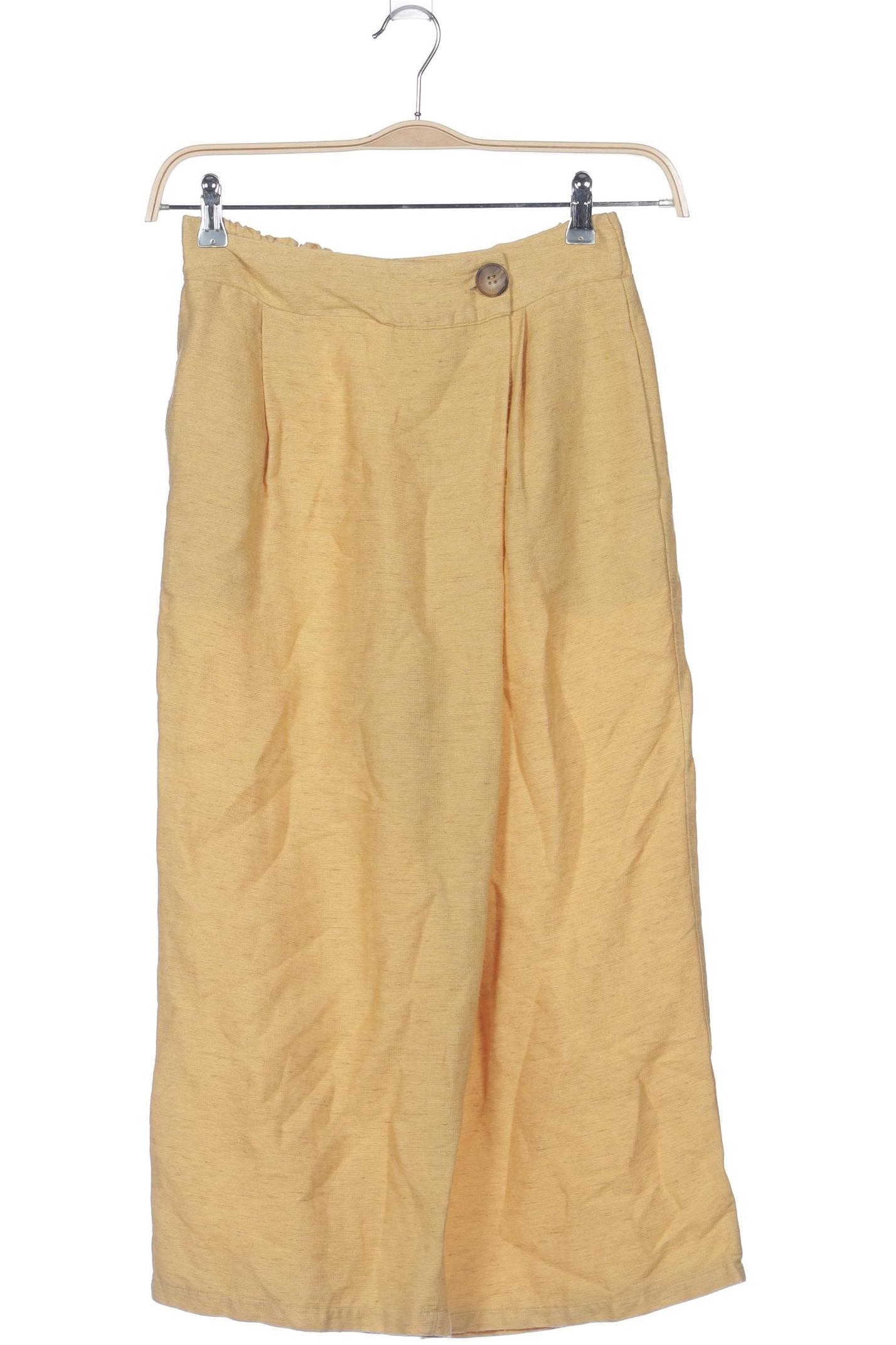 

LA FÉE Maraboutée Damen Stoffhose, gelb, Gr. 38
