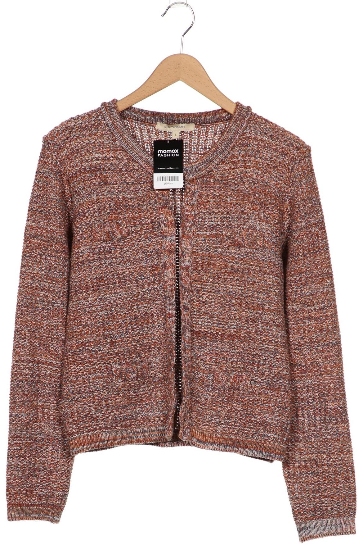 

LA FÉE MARABOUTÉE Damen Strickjacke, orange