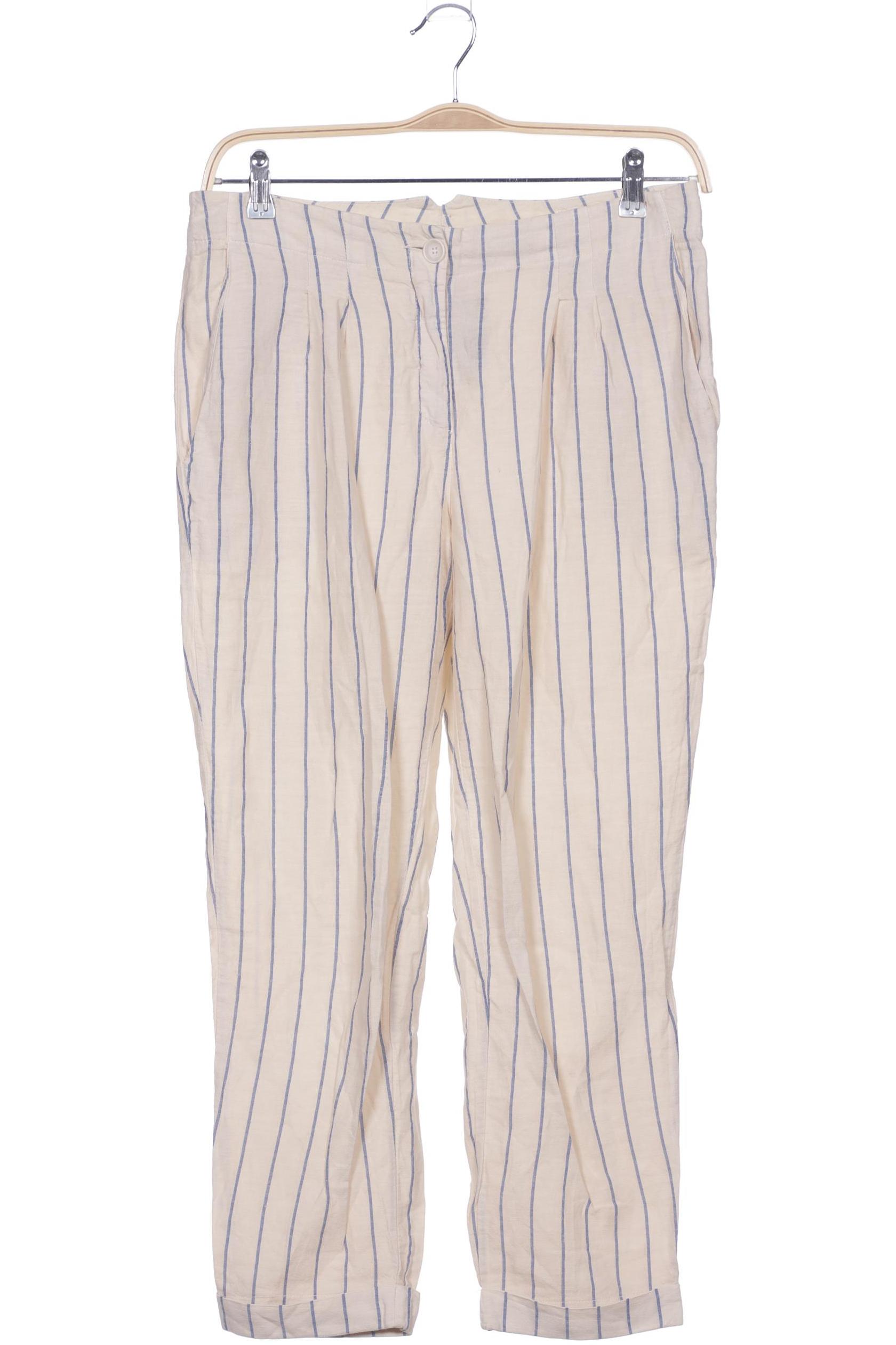 

LA FÉE MARABOUTÉE Damen Stoffhose, cremeweiß