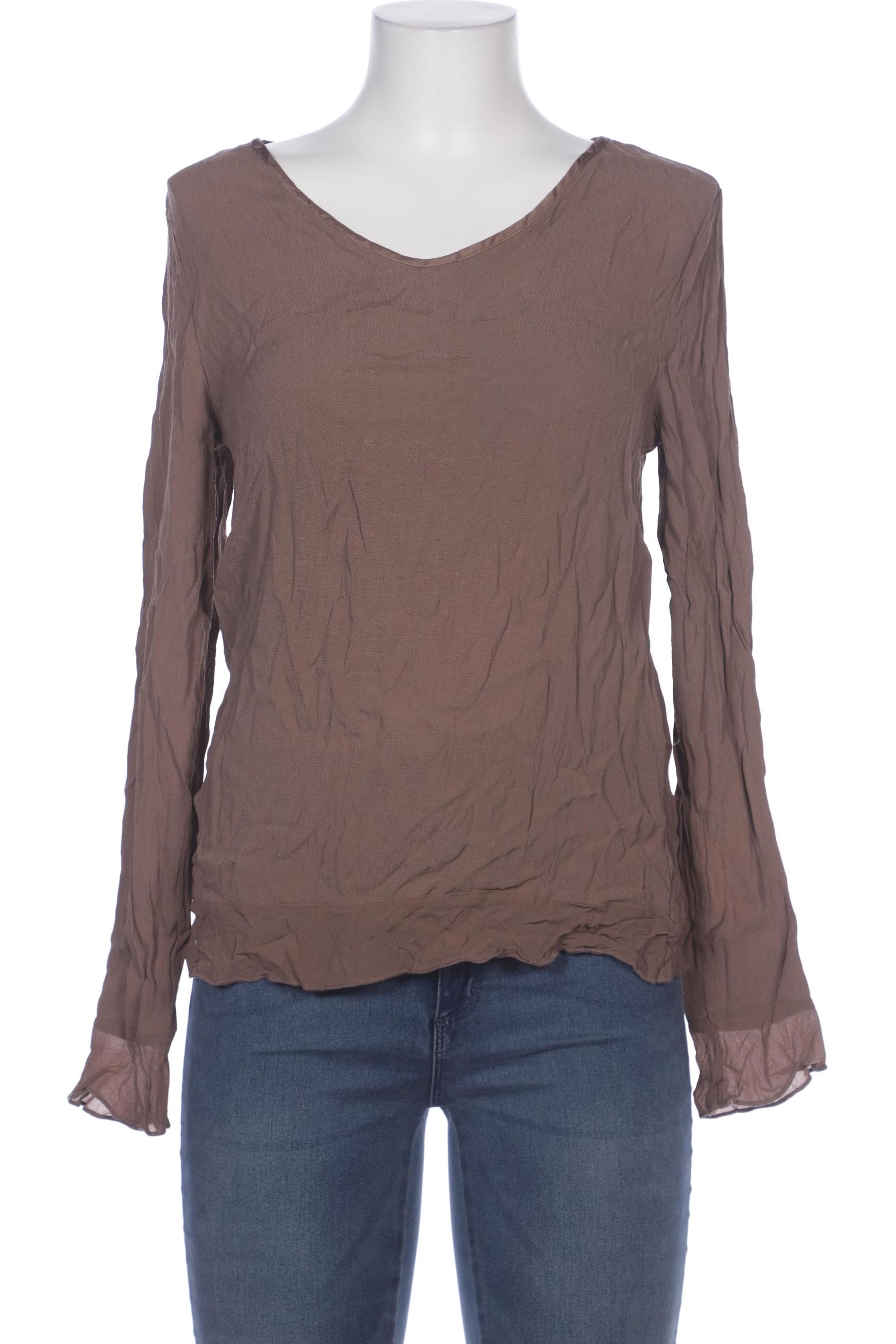 

LA FÉE Maraboutée Damen Bluse, braun, Gr. 38