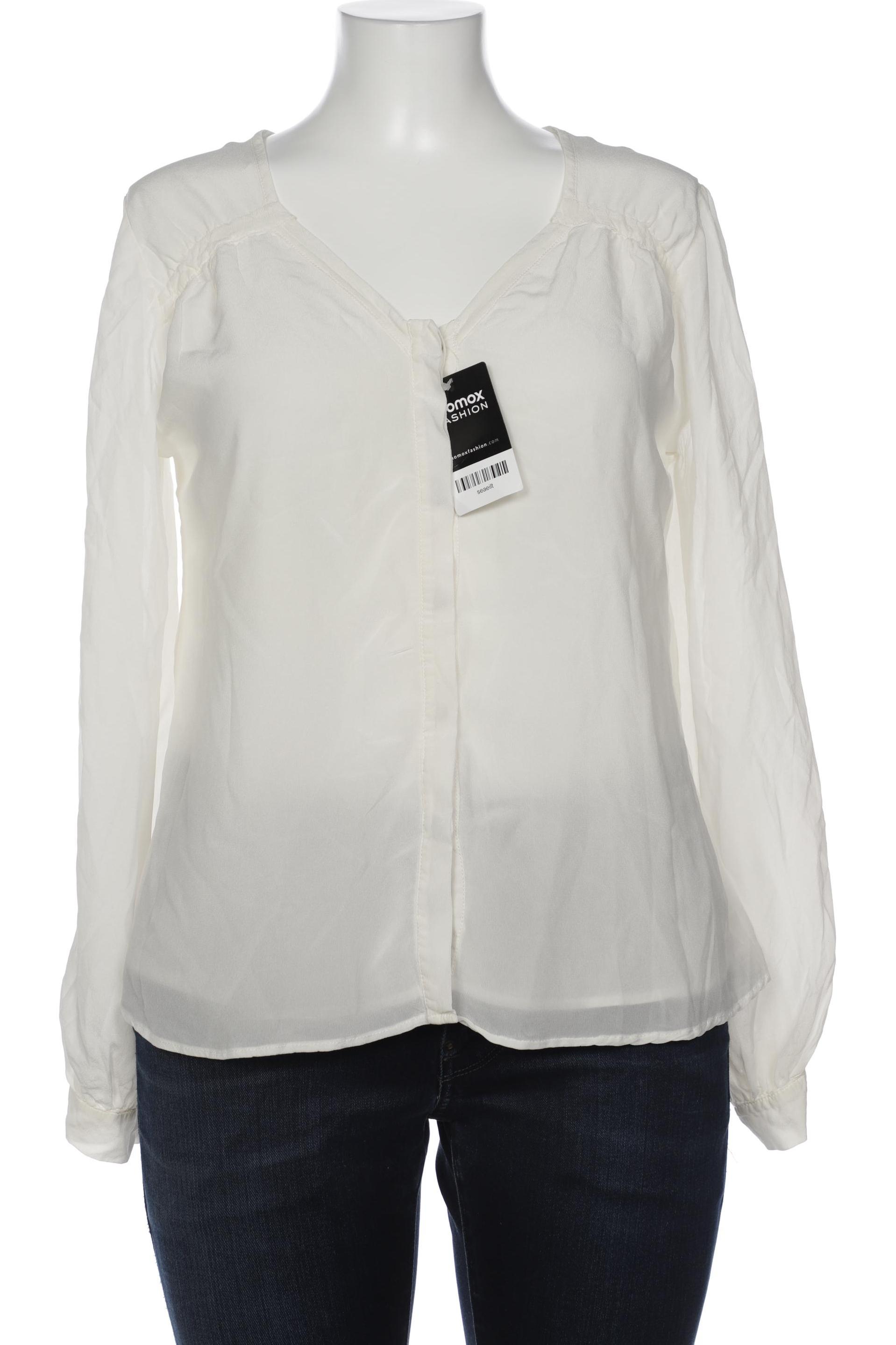 

LA FÉE Maraboutée Damen Bluse, weiß, Gr. 42