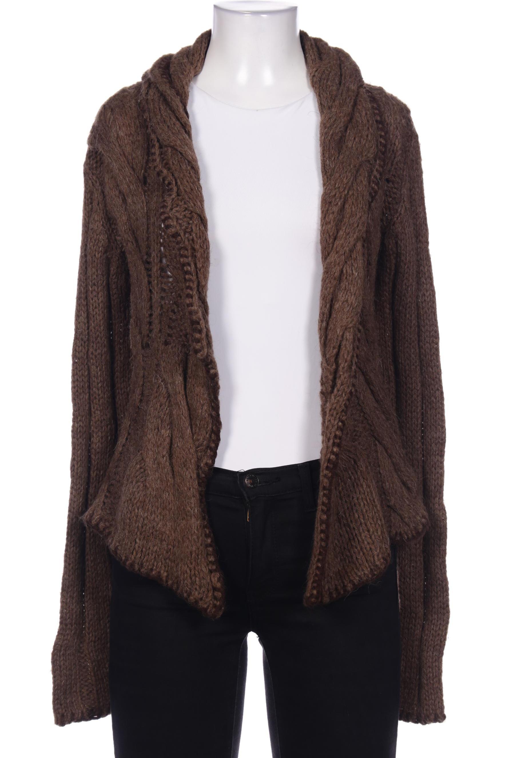 

LA FÉE Maraboutée Damen Strickjacke, braun, Gr. 36