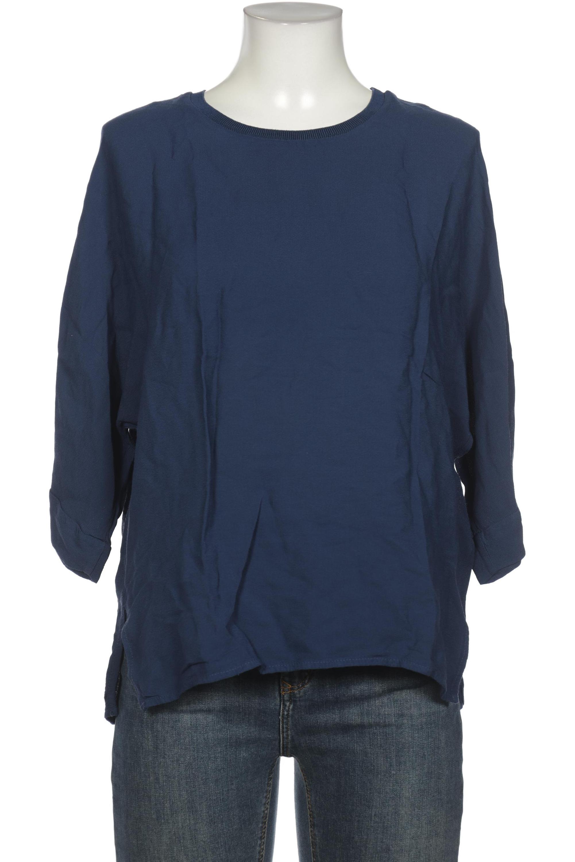 

LA FÉE Maraboutée Damen Bluse, marineblau, Gr. 36
