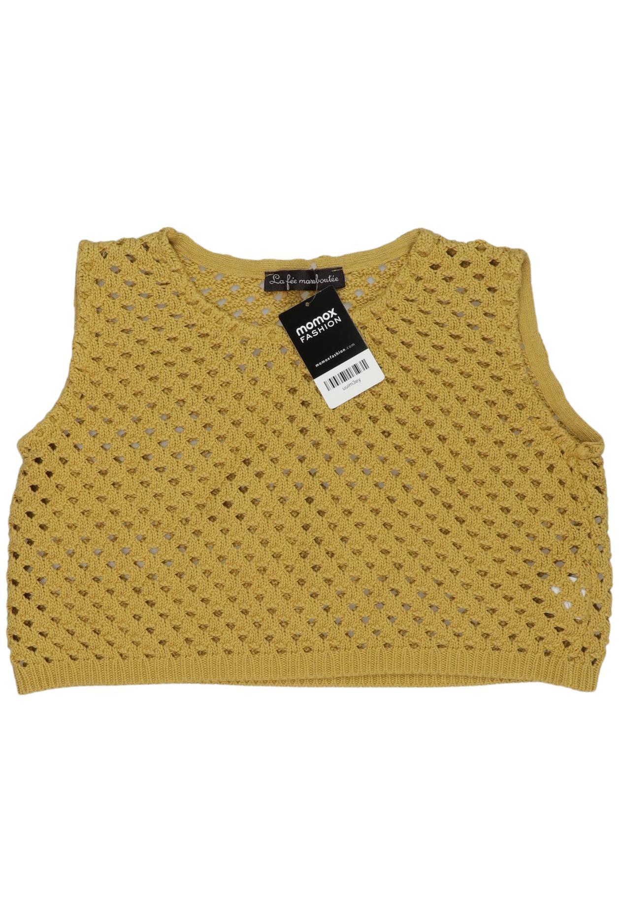 

LA FÉE Maraboutée Damen Pullover, gelb, Gr. 44