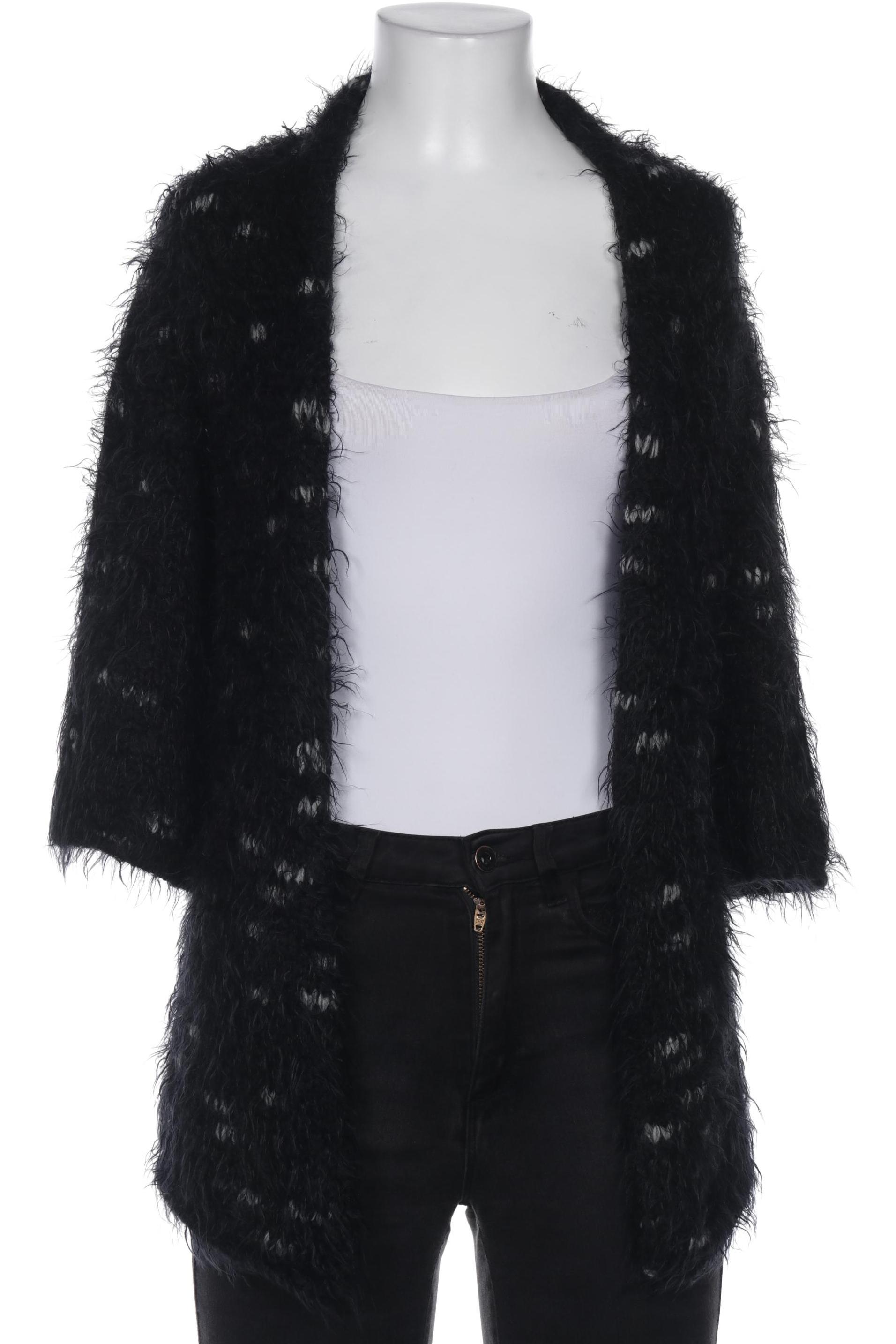 

LA FÉE Maraboutée Damen Strickjacke, schwarz, Gr. 34