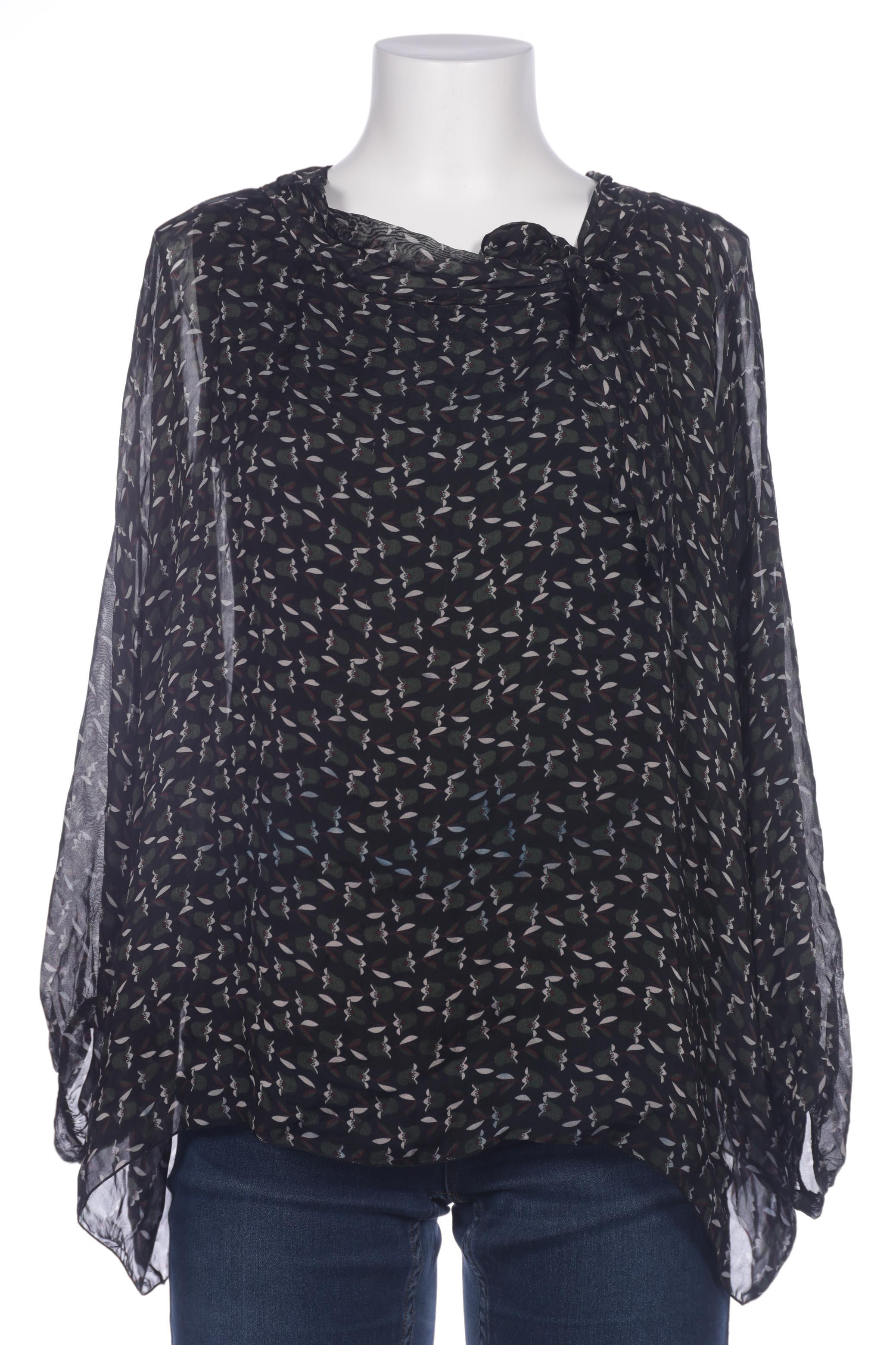 

LA FÉE Maraboutée Damen Bluse, schwarz, Gr. 40