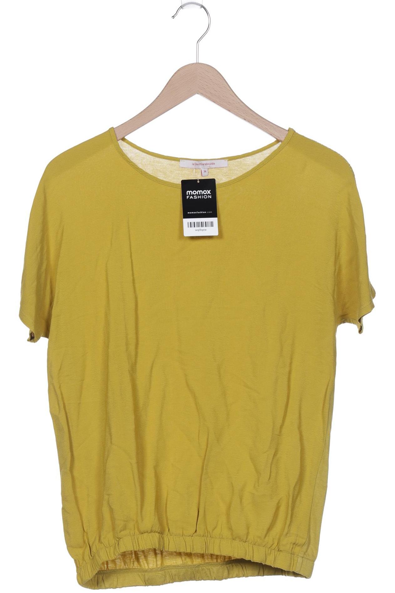 

LA FÉE Maraboutée Damen T-Shirt, gelb, Gr. 36