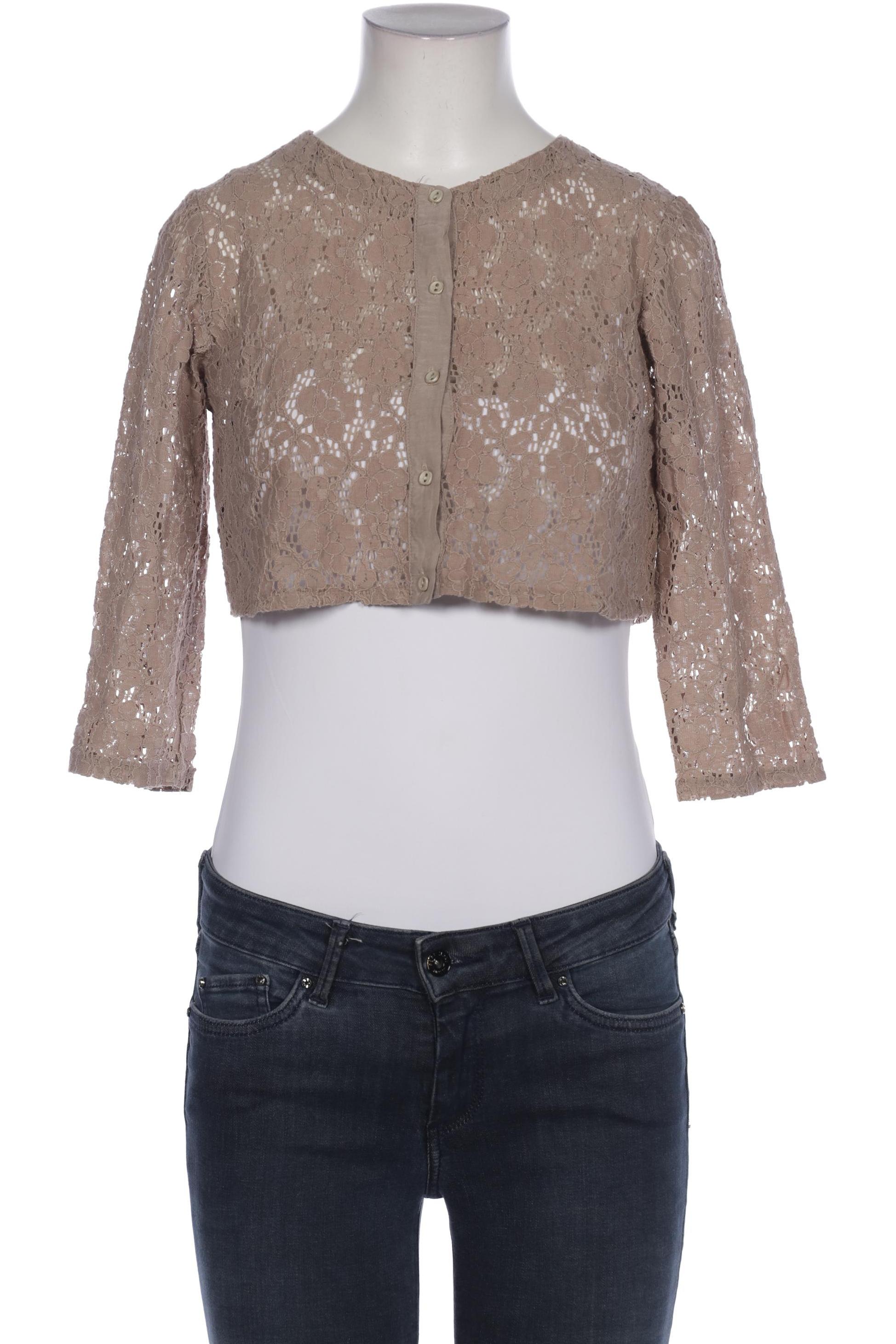 

LA FÉE Maraboutée Damen Bluse, beige, Gr. 36