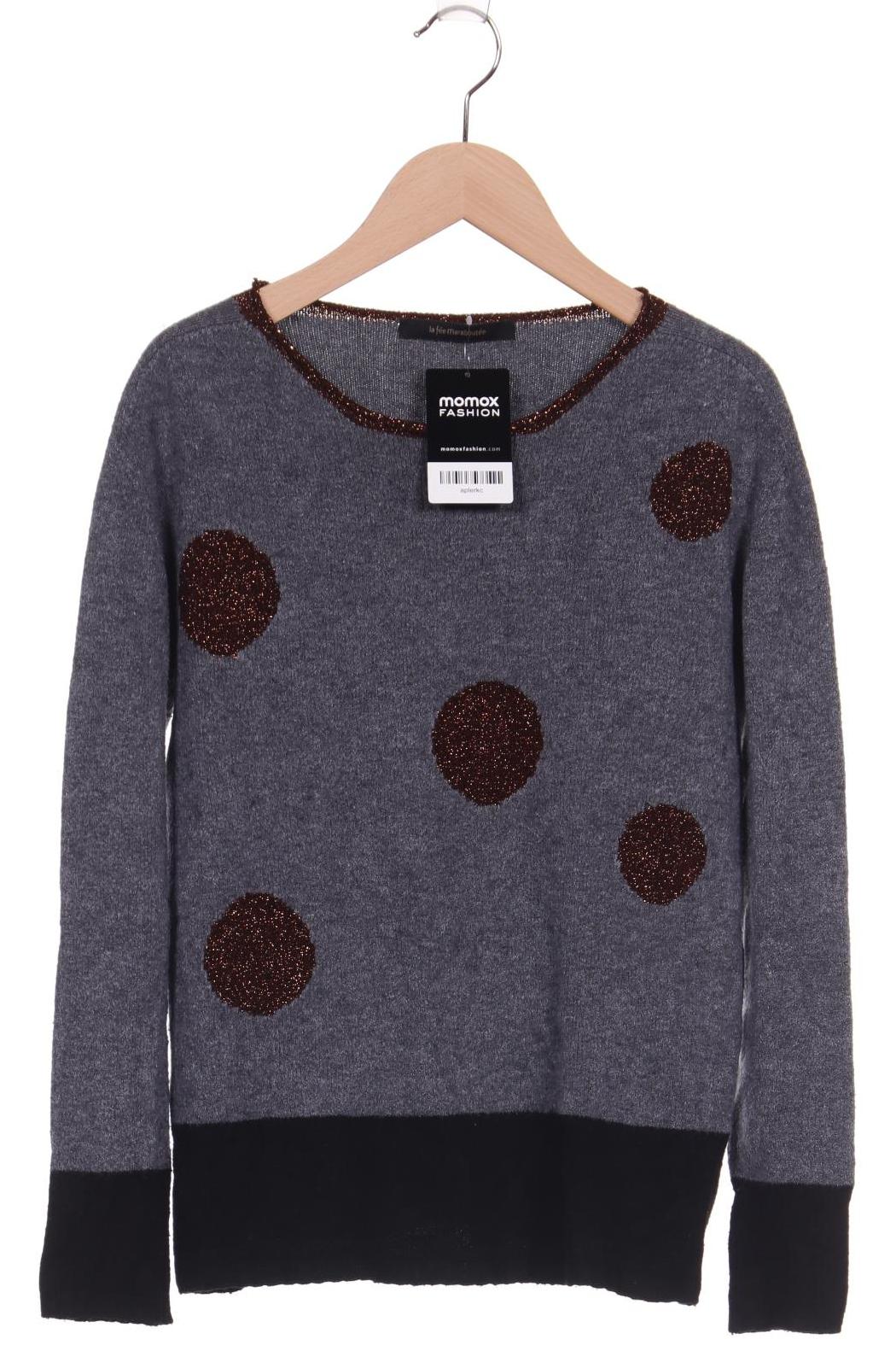 

LA FÉE Maraboutée Damen Pullover, grau, Gr. 38