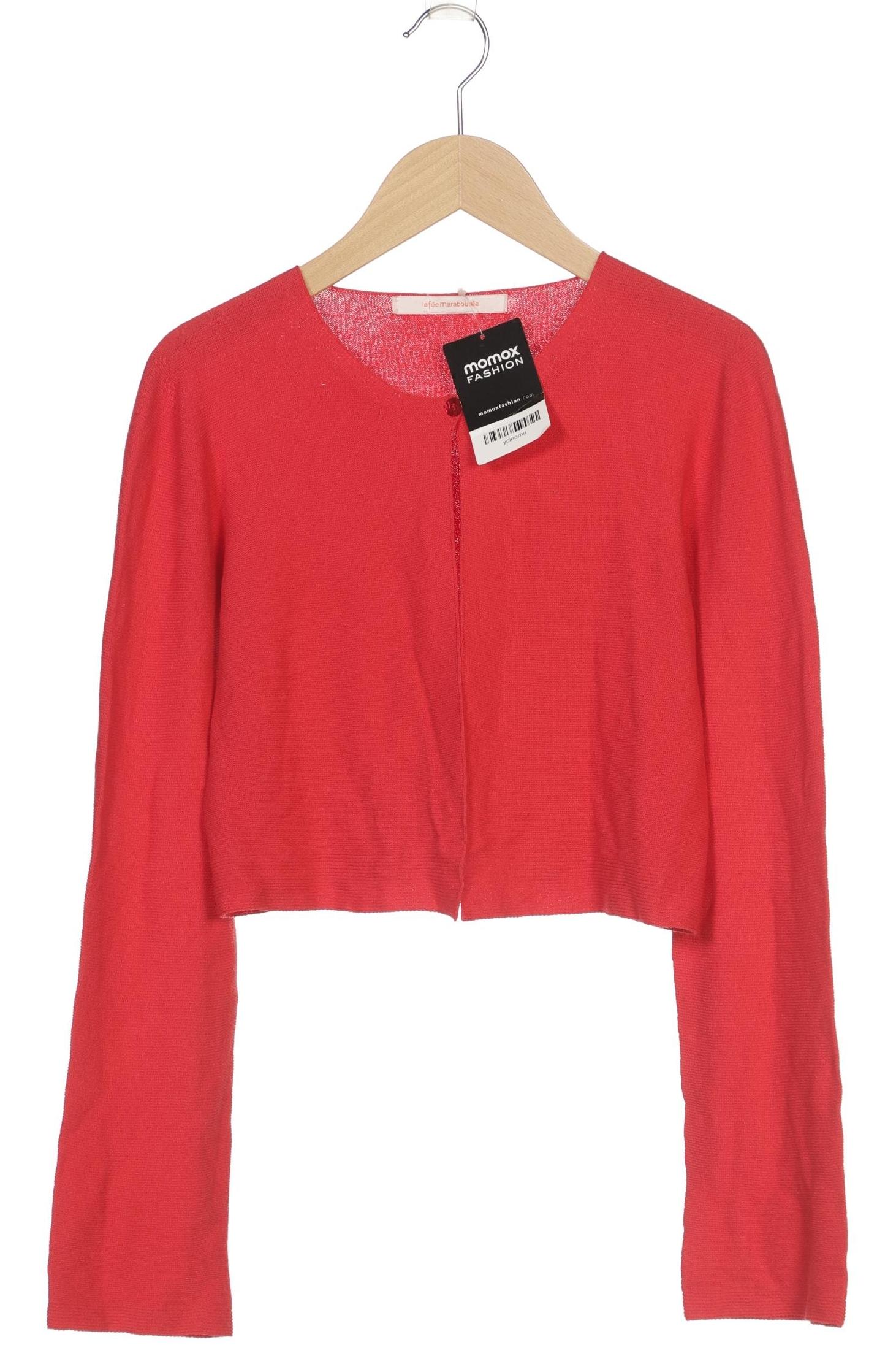 

LA FÉE Maraboutée Damen Strickjacke, rot, Gr. 34
