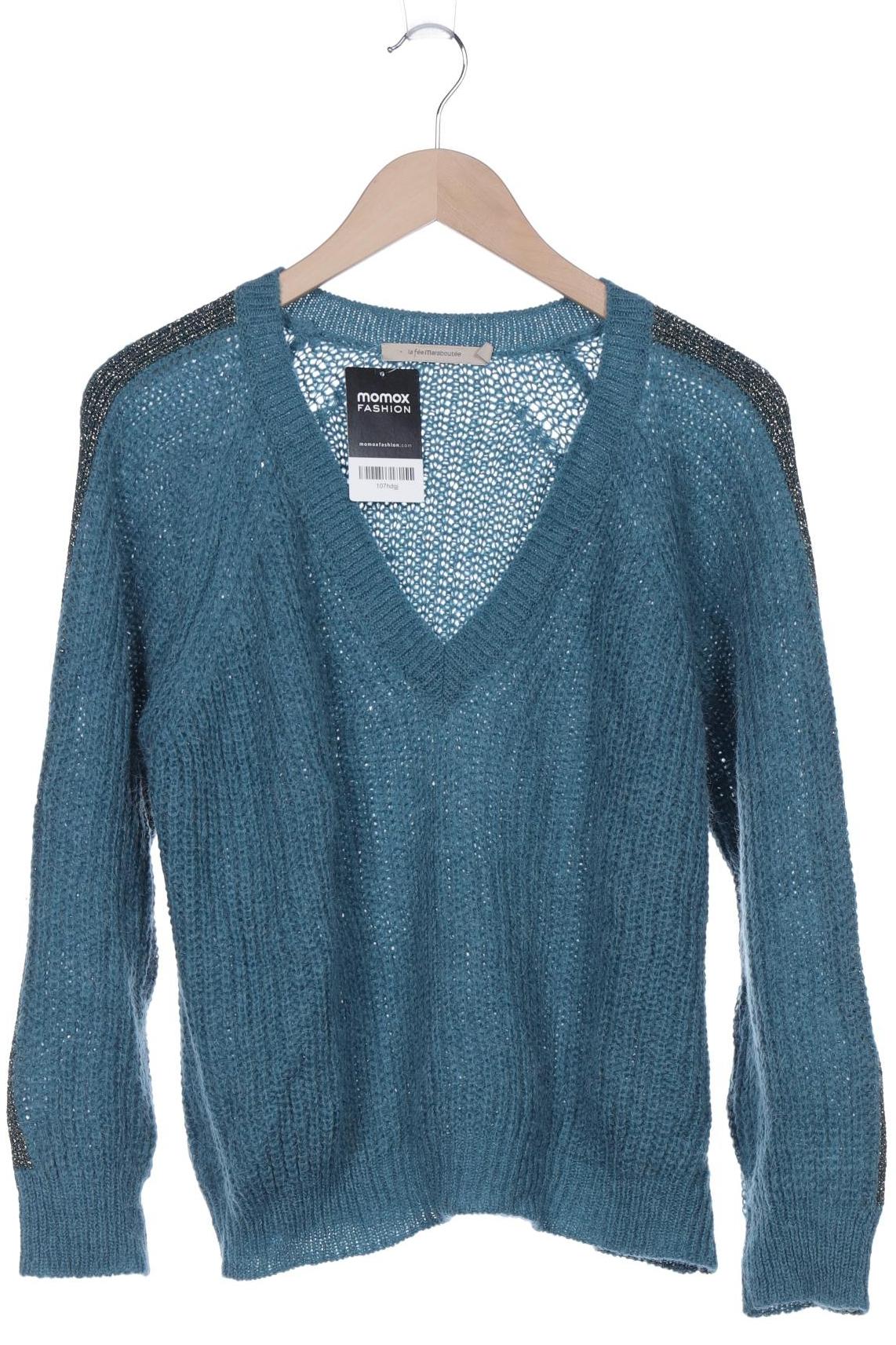 

LA FÉE Maraboutée Damen Pullover, blau, Gr. 38