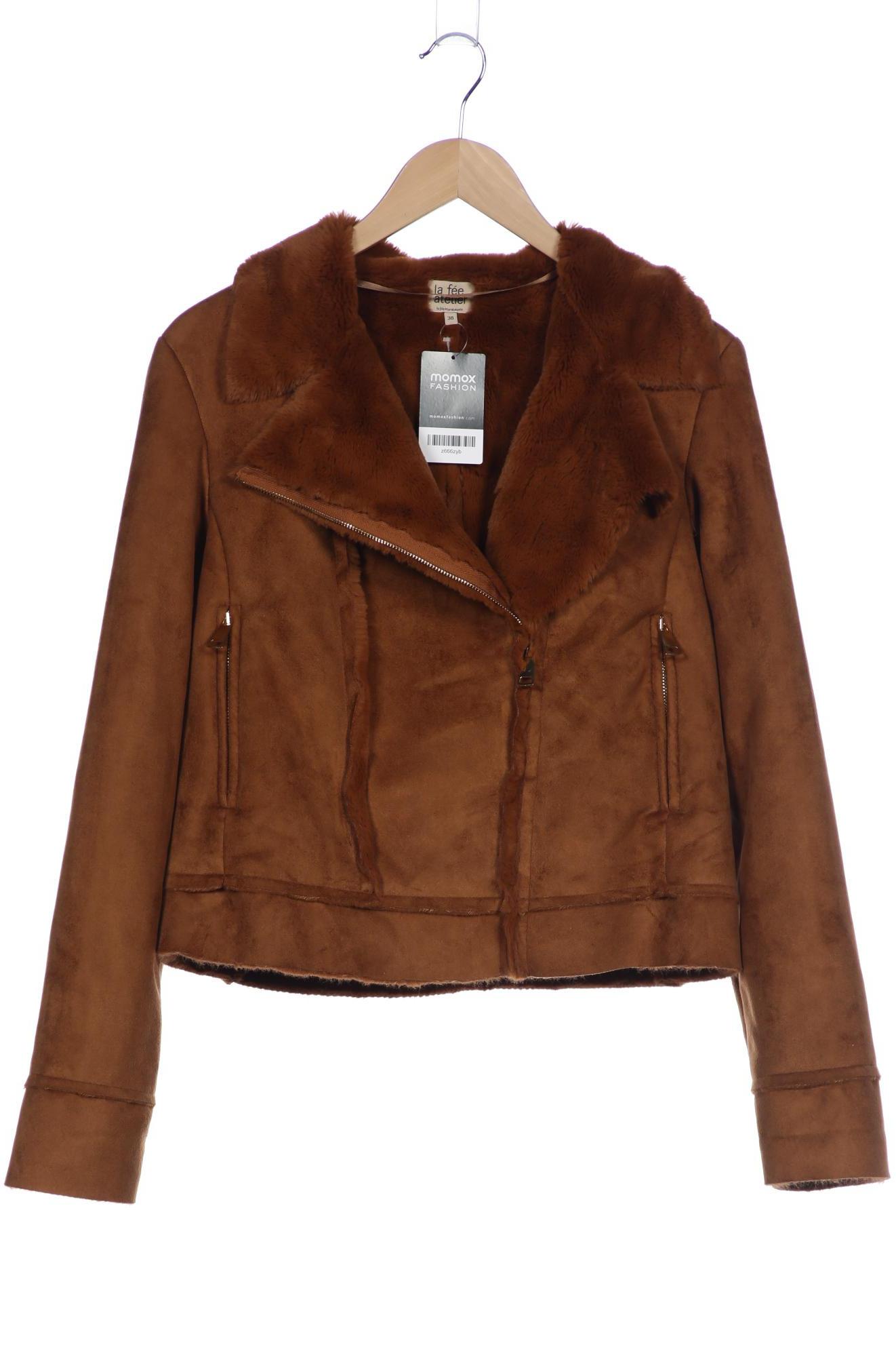 

LA FÉE Maraboutée Damen Jacke, braun, Gr. 38